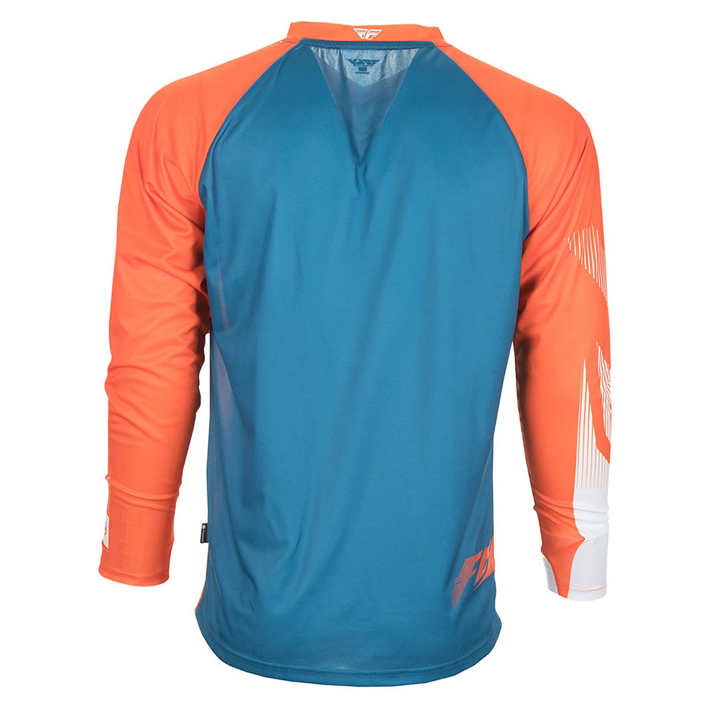 Fly Radium Mountain Bike Jersey - Dark Teal / Orange / White