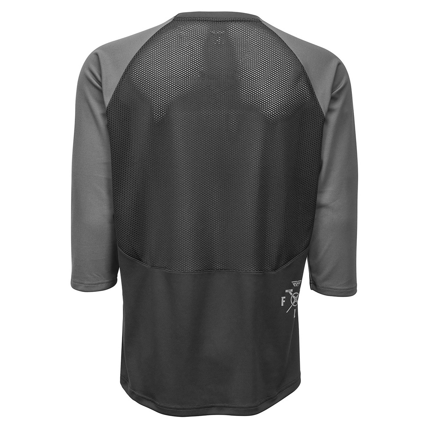 Fly Ripa 3 / 4 Jersey - Black / Charcoal Grey