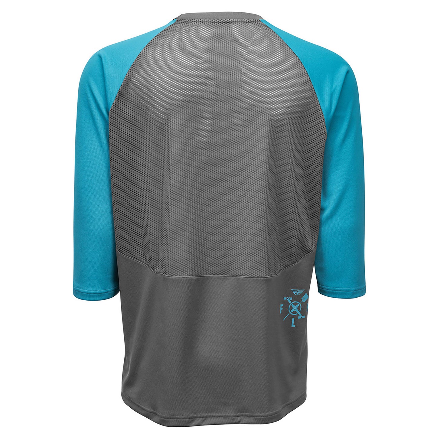 Fly Ripa 3 / 4 Jersey - Blue / Charcoal Gre