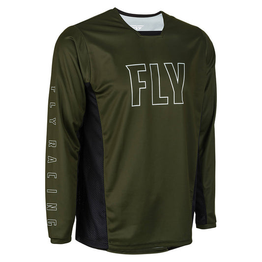 Fly Radium 22 Mountain Bike Jersey - Dark Forest / Black