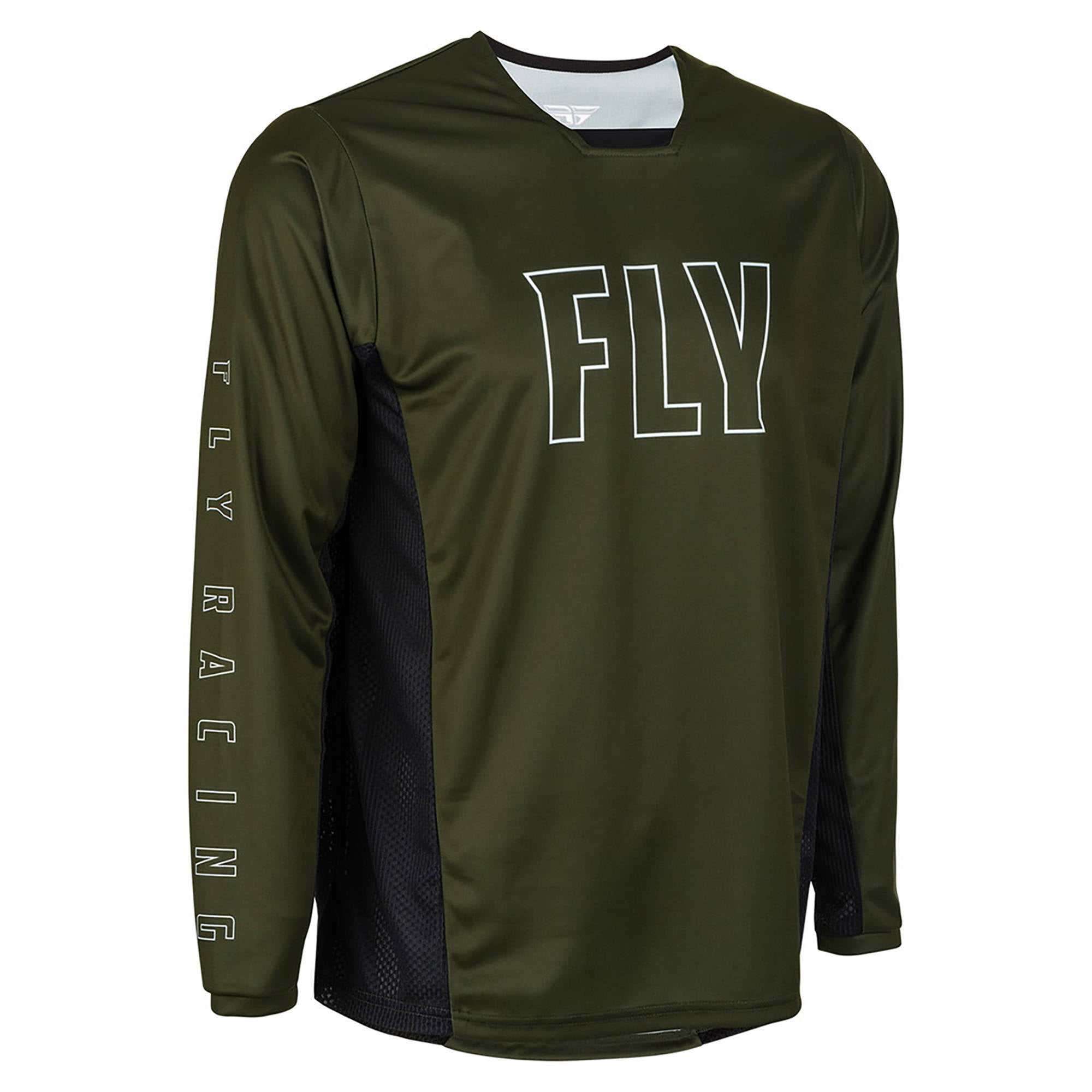 Fly Radium 22 Mountain Bike Jersey - Dark Forest / Black