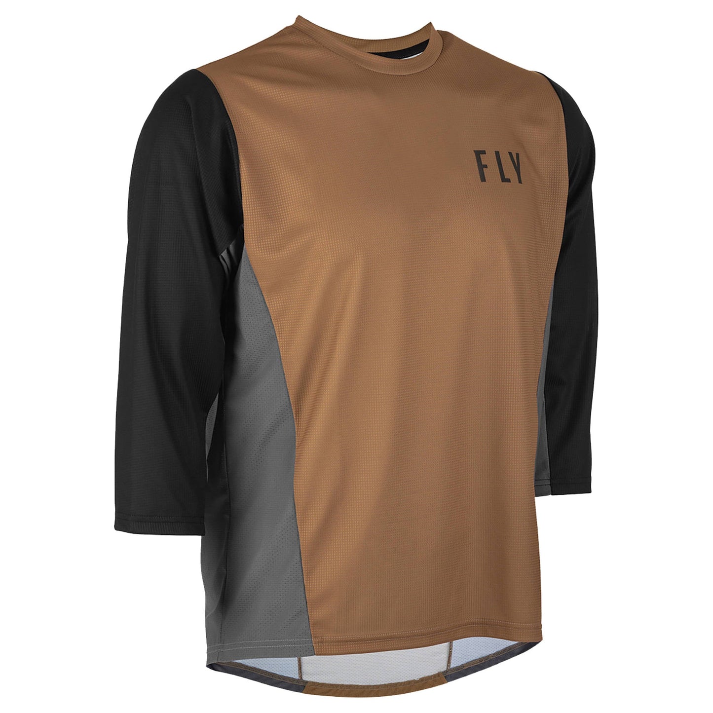 Fly Rippa 3 / 4 22 Mountain Bike Jersey - Dark Khaki / Black