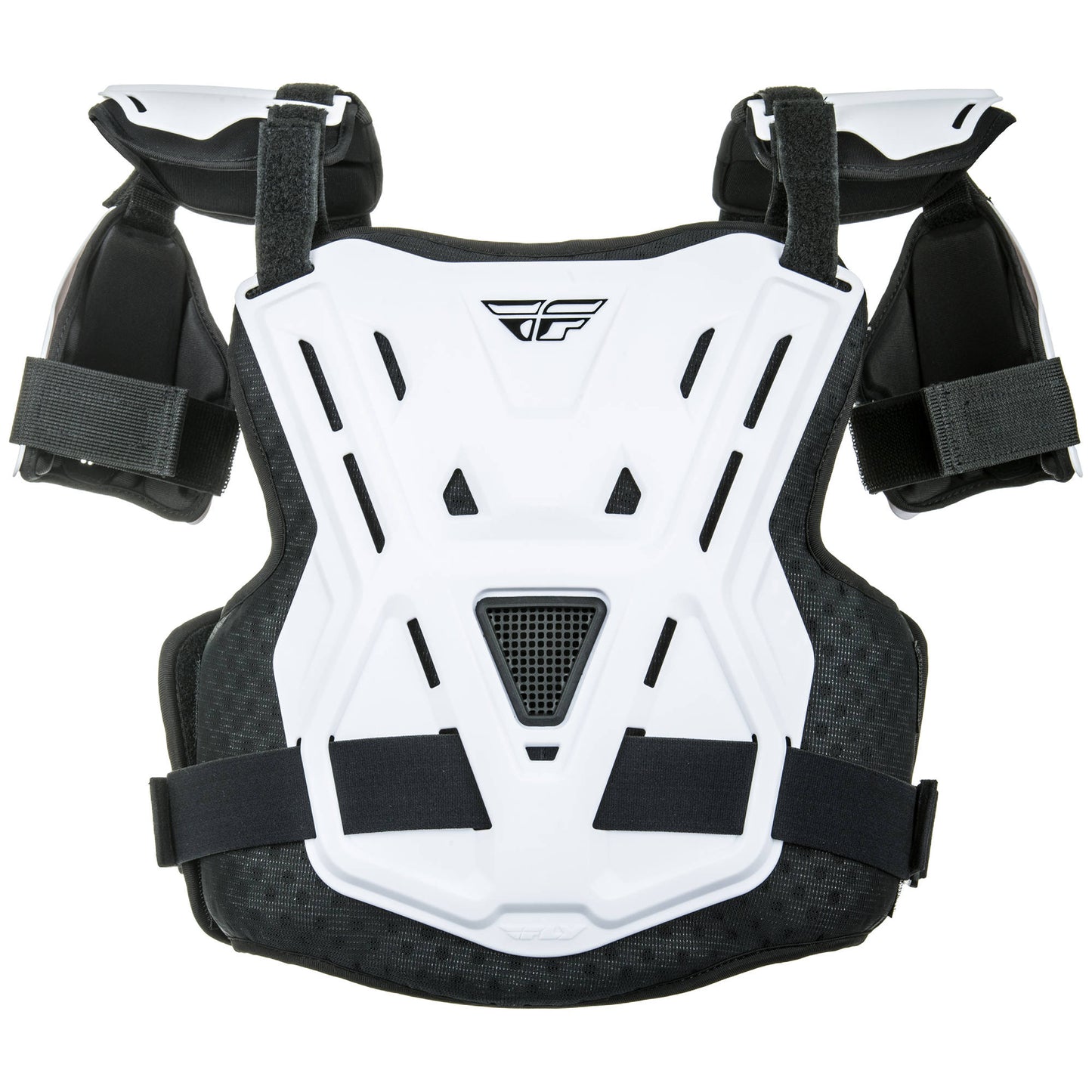 Fly Revel CE Chest Protector Youth White