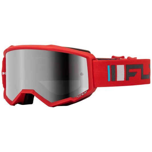 Fly Zone Goggles - Red / Charcoal