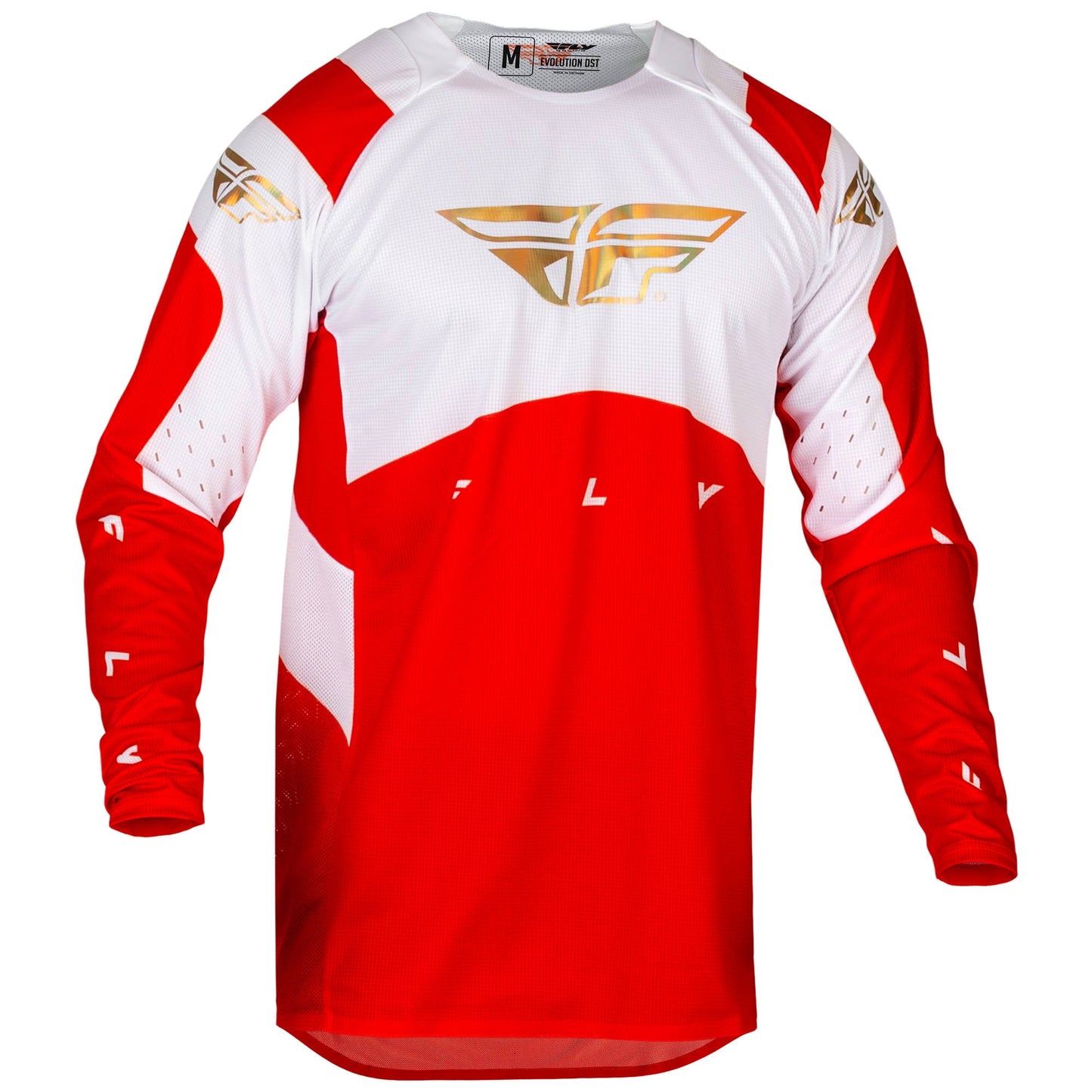 Fly Evo 2024 DST Jersey - Red / White / Red Iridium