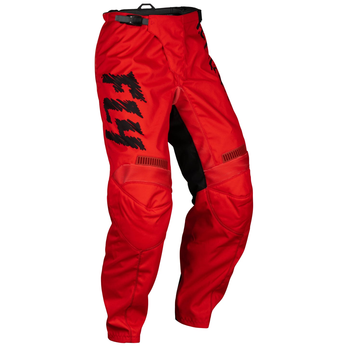 Fly F-16 2024 Youth Pants - Red / Black / Grey