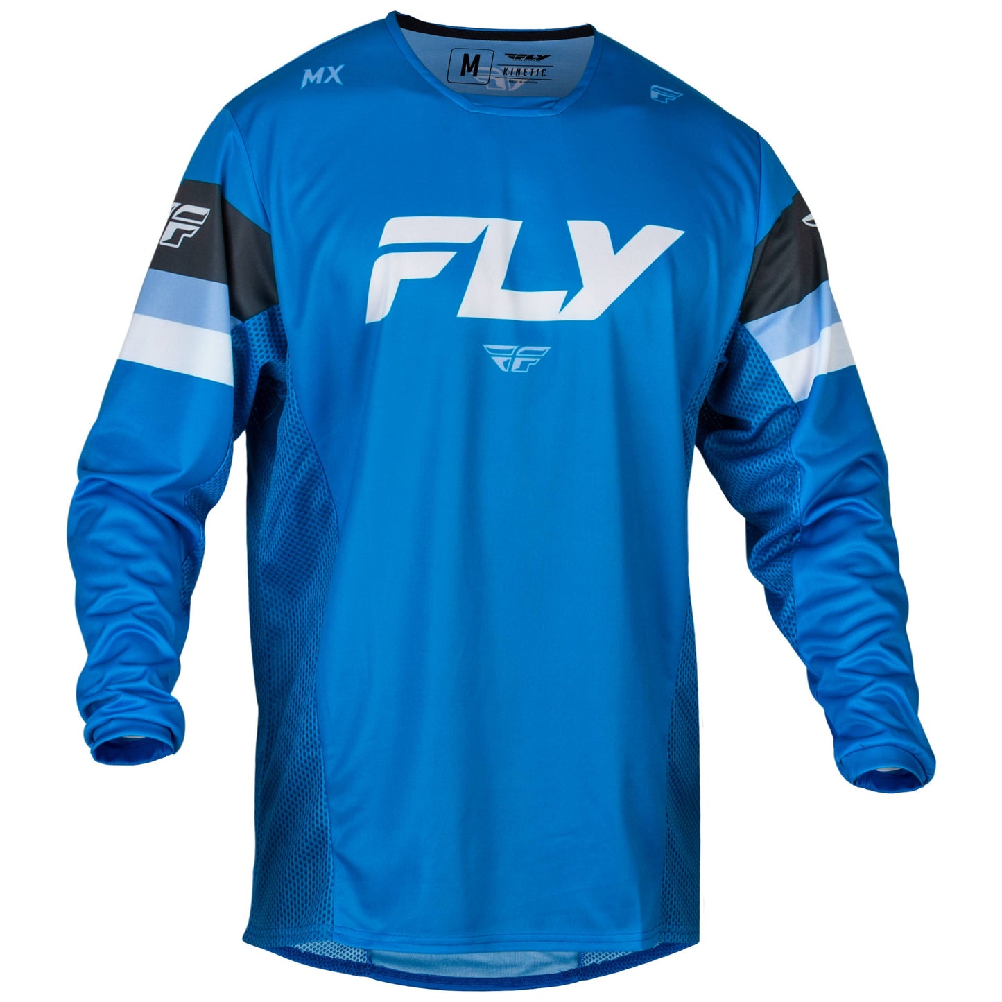 Fly Kinetic 2024 Prix Jersey - Bright Blue / Charcoal / White