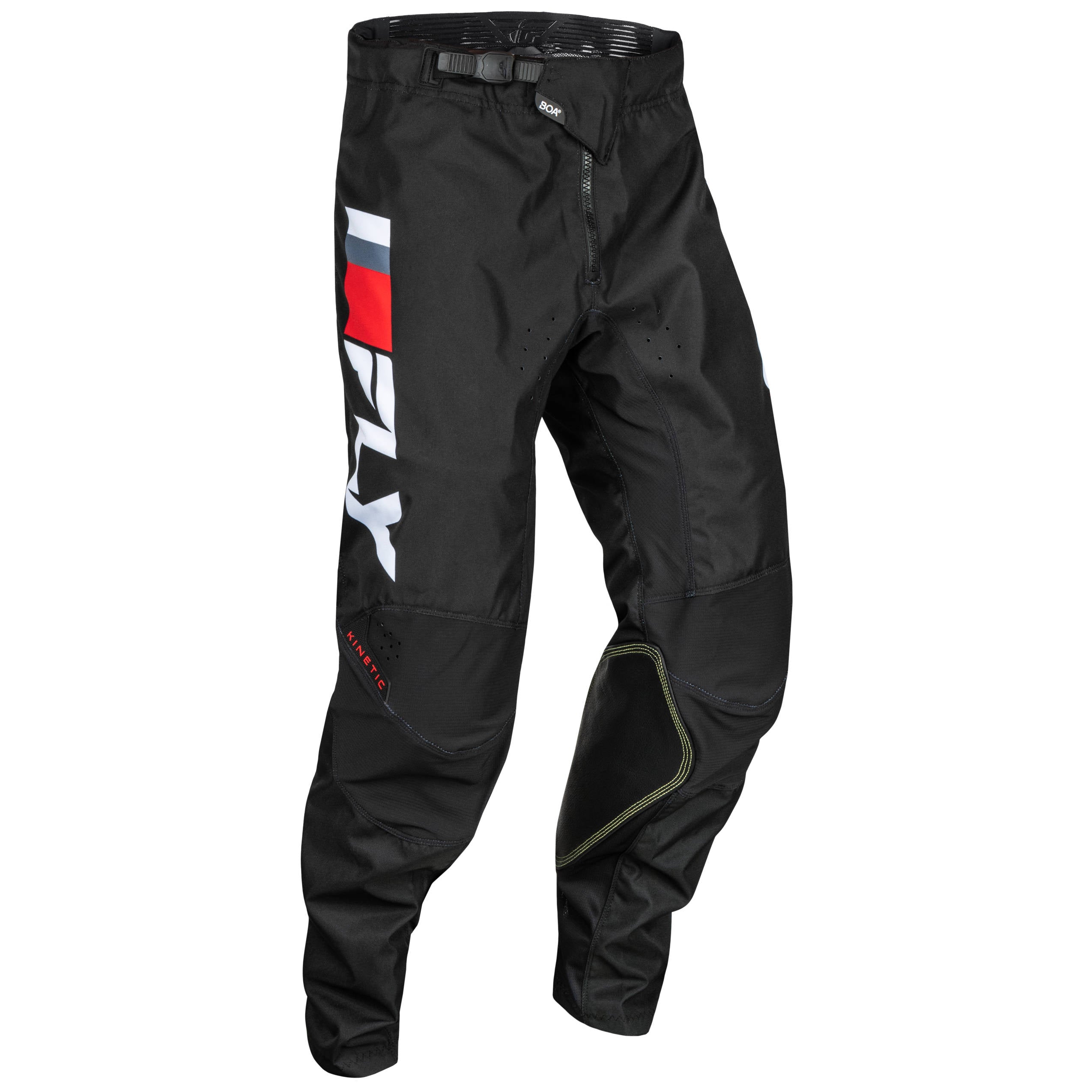 Fly Kinetic 2024 Prix Pants - Red / Grey / White
