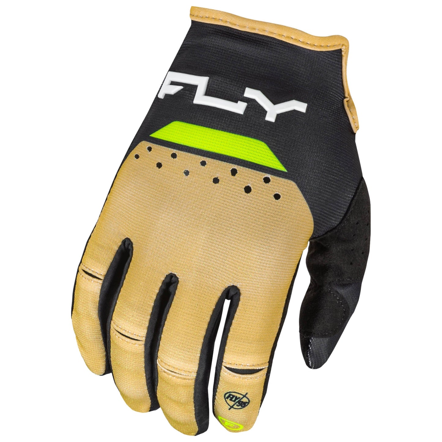 Fly Kinetic 2024 Reload Gloves - Khaki / Black / Hi-Viz