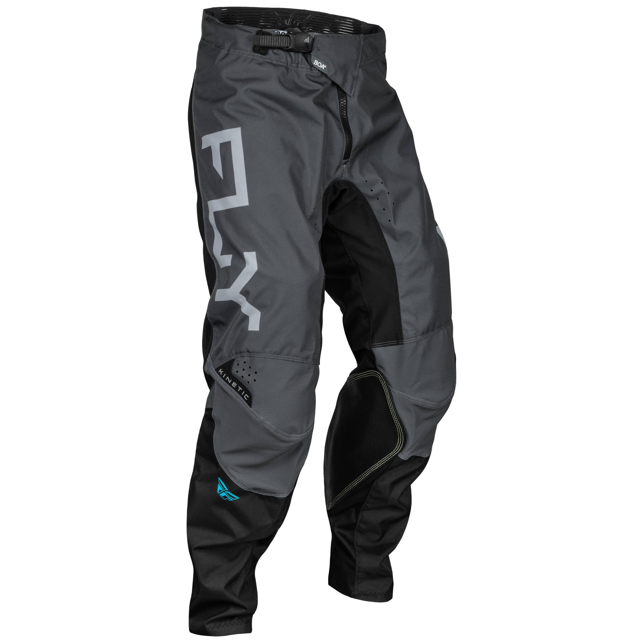 Fly Kinetic 2024 Reload Pants - Charcoal / Black / Blue Iridium