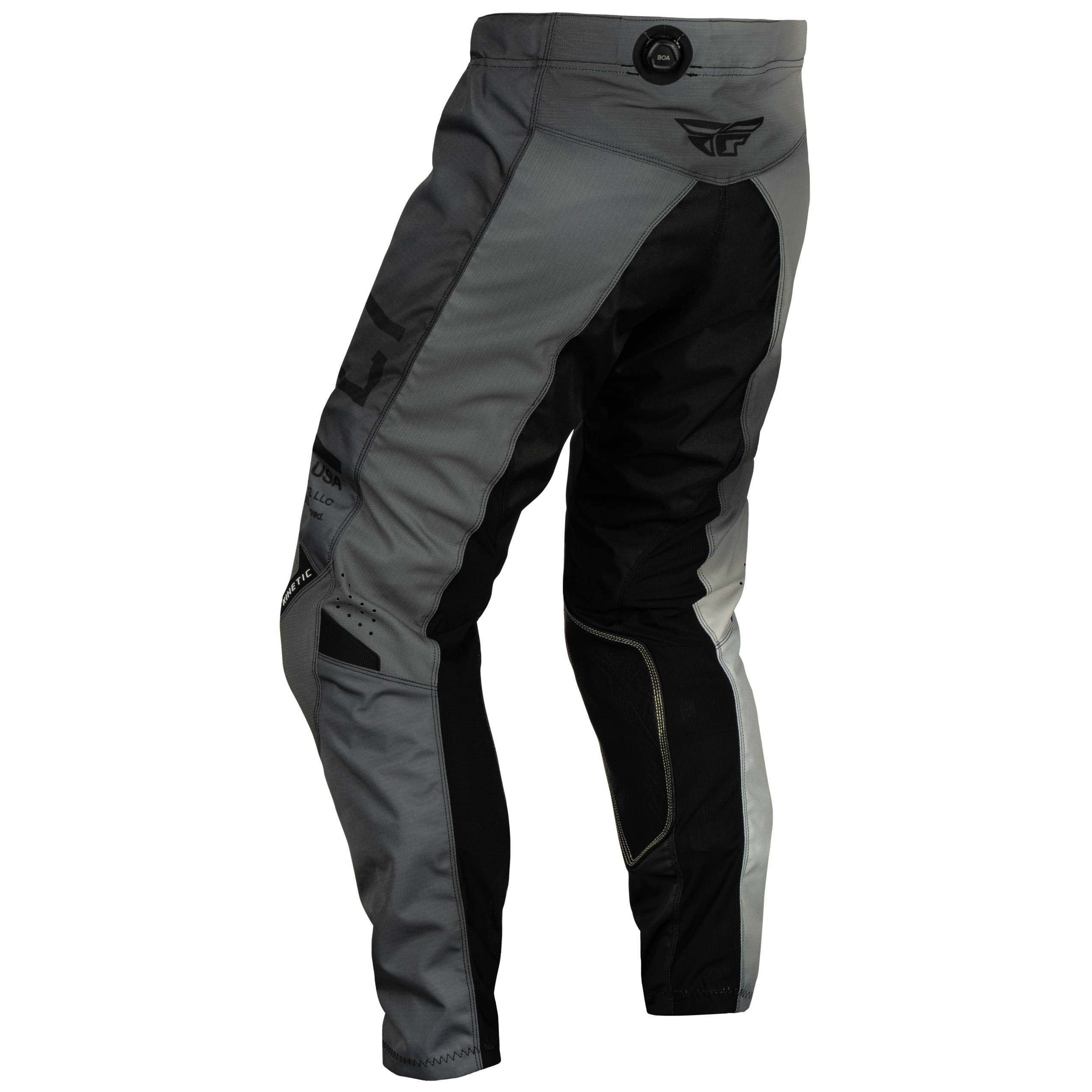 Fly Kinetic 2024 Prodigy Youth Pants - Black / Light Grey