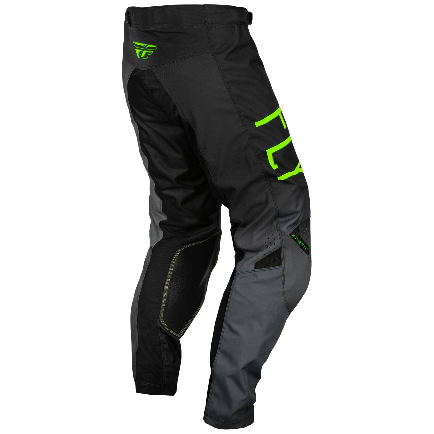 Fly Kinetic 2024 Prodigy Youth Pants - Charcoal / Neon Green / True Blue
