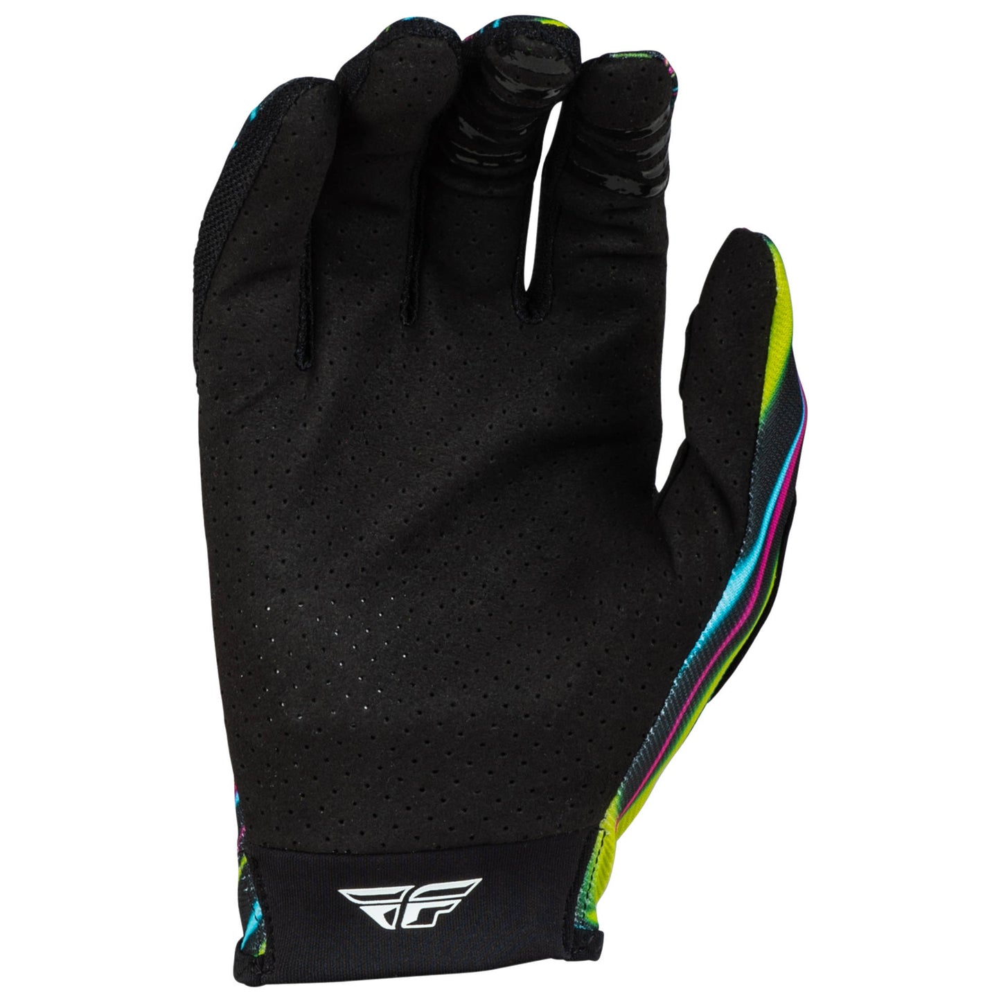 Fly Lite 2024 Gloves - Warped Black / Pink / Electric Blue