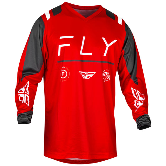 Fly F-16 2024 Jersey - Red / Charcoal / White