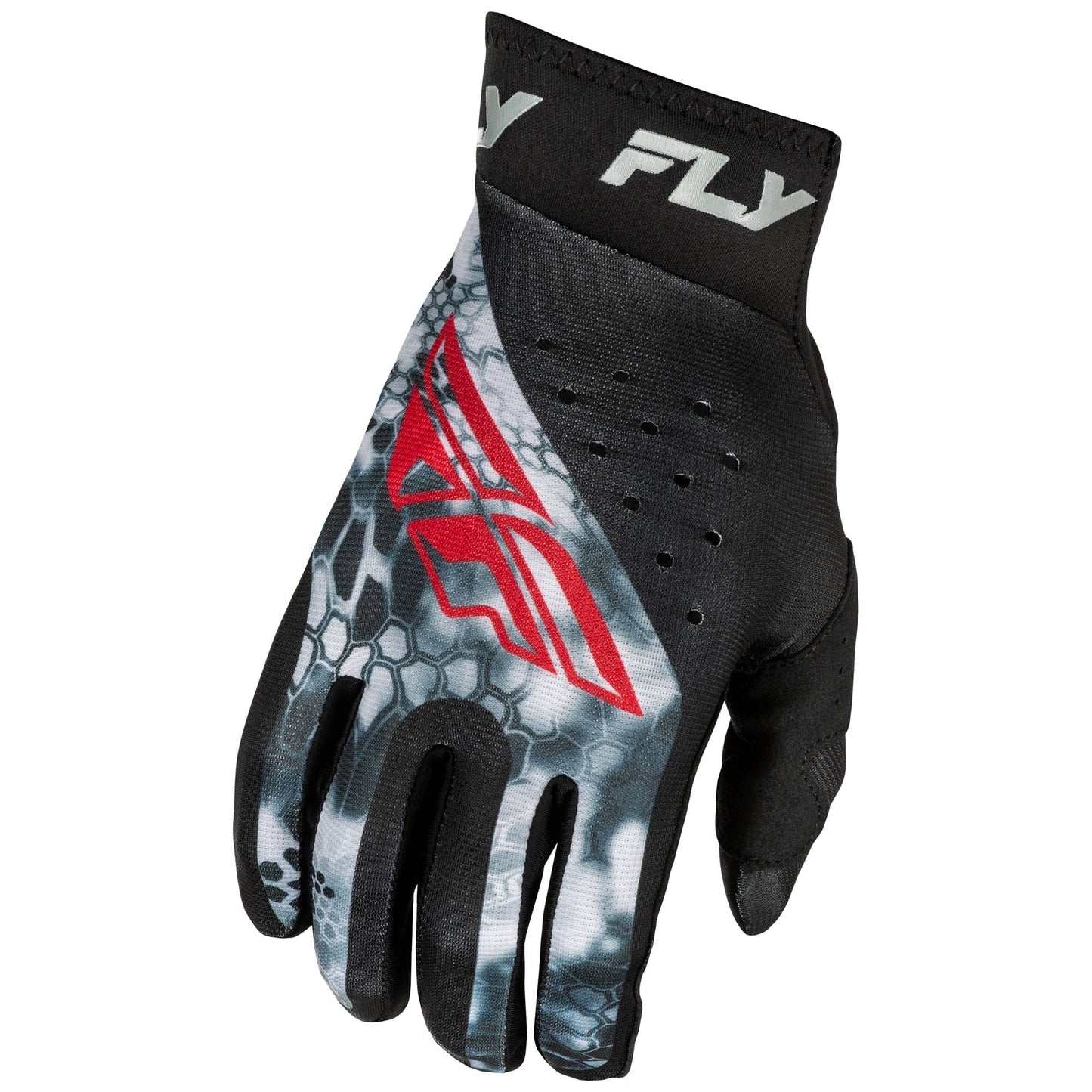Fly Pro Lite 2025 Gloves - Black / Red / Grey