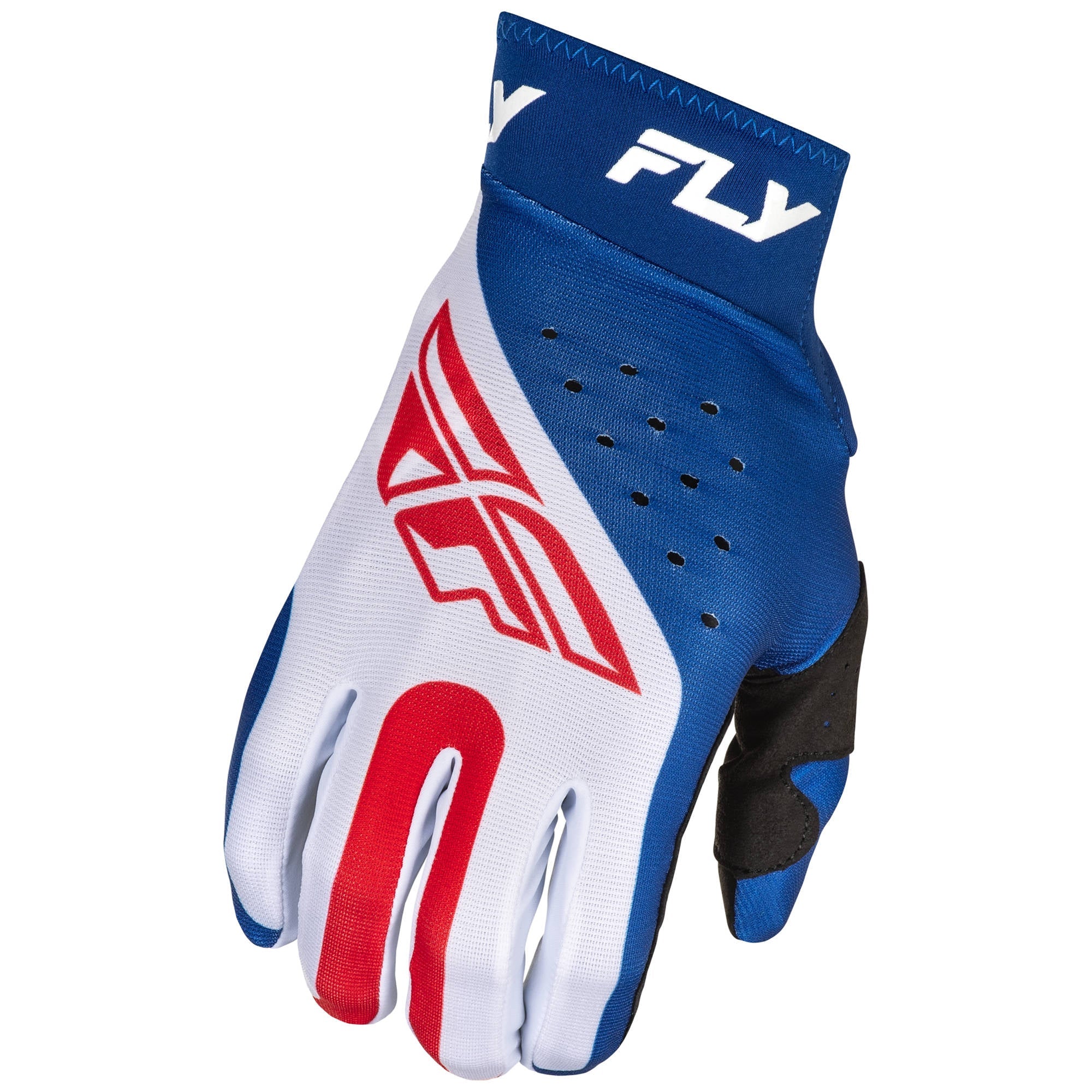 Fly Pro Lite 2025 Gloves - Red / White / Blue
