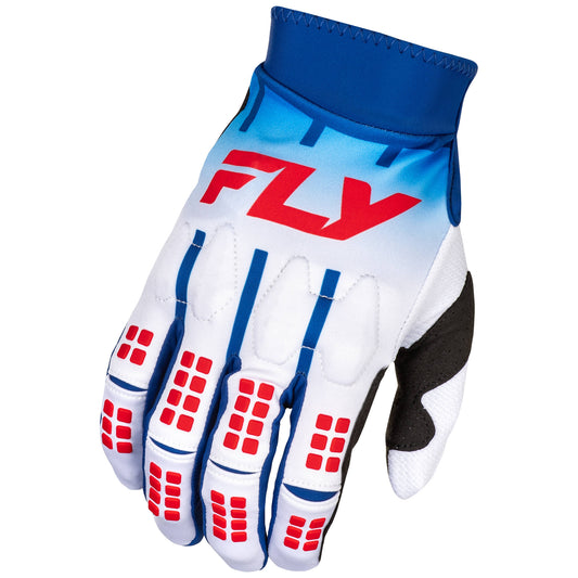 Fly Evo 2025 DST Gloves - Red / White / Blue