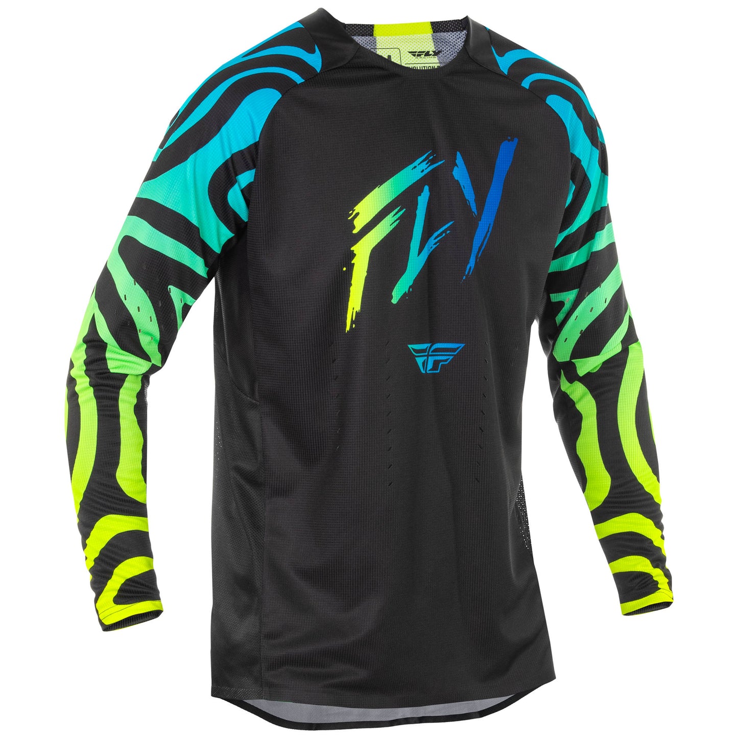 Fly Evo 2025 DST Jersey - Zen Black / Blue / Yellow