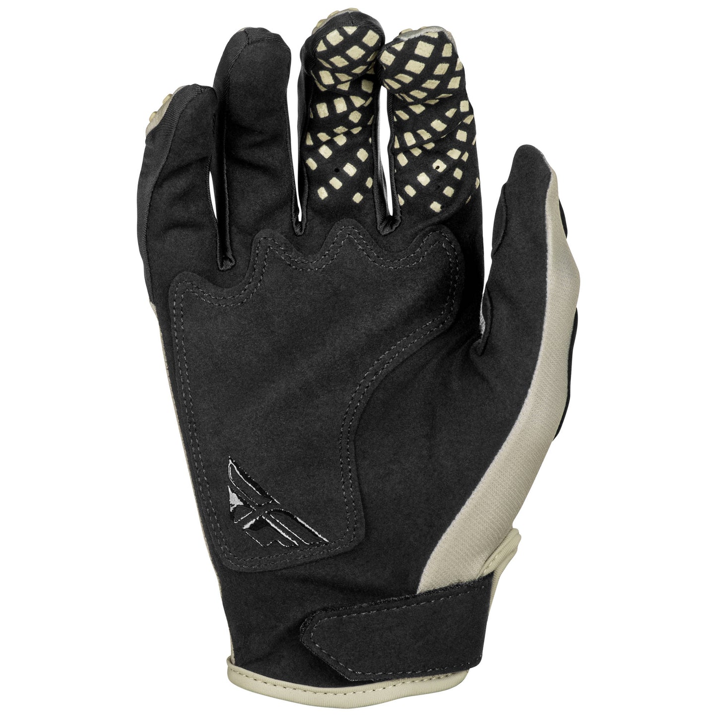 Fly Kinetic 2025 Sym Gloves - Light Grey / Red / Black