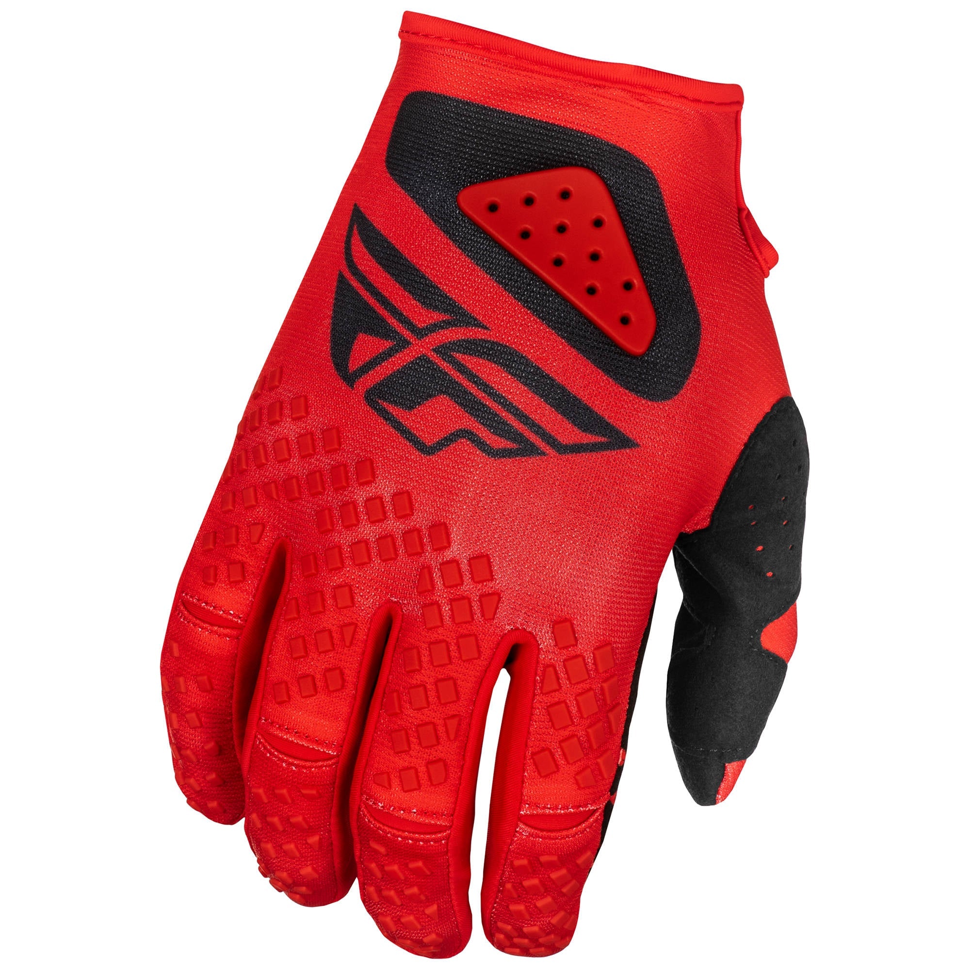 Fly Kinetic 2025 Centre Gloves - Red / Black