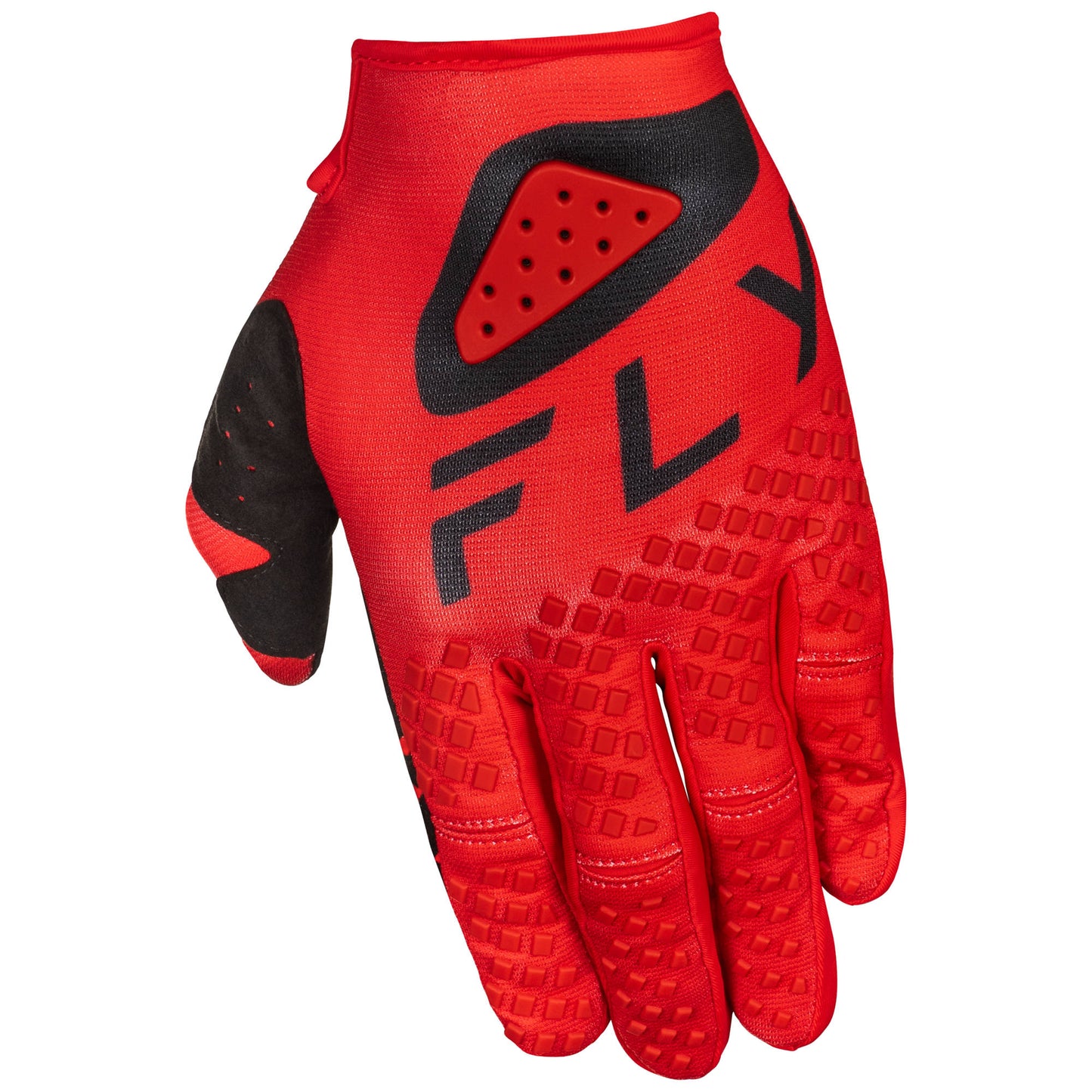 Fly Kinetic 2025 Centre Gloves - Red / Black