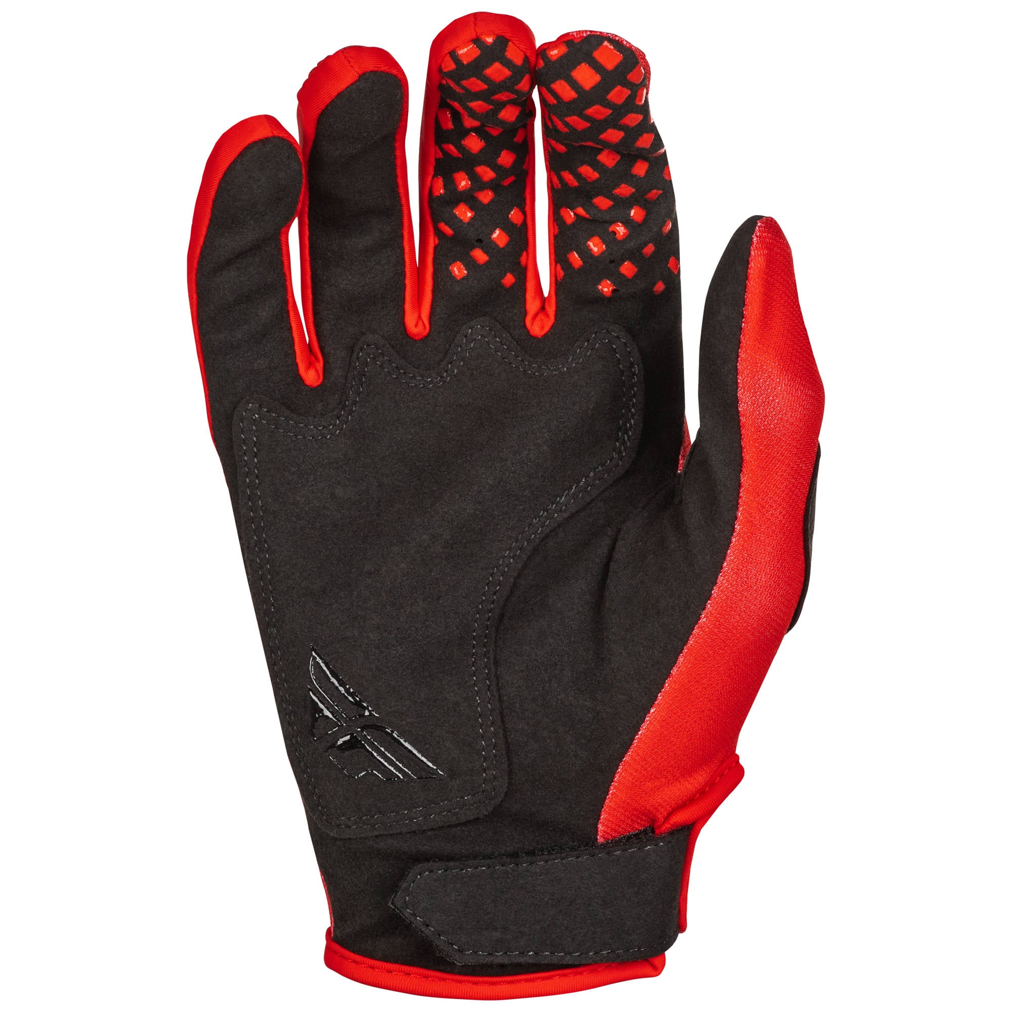 Fly Kinetic 2025 Centre Gloves - Red / Black
