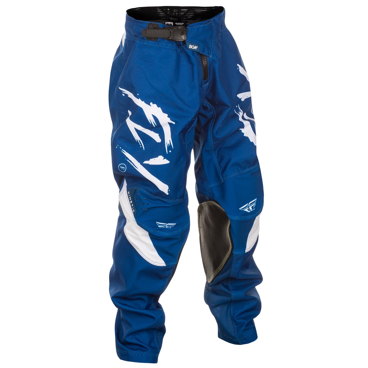 Fly Kinetic 2025 Stoke Youth Pants - Navy / White