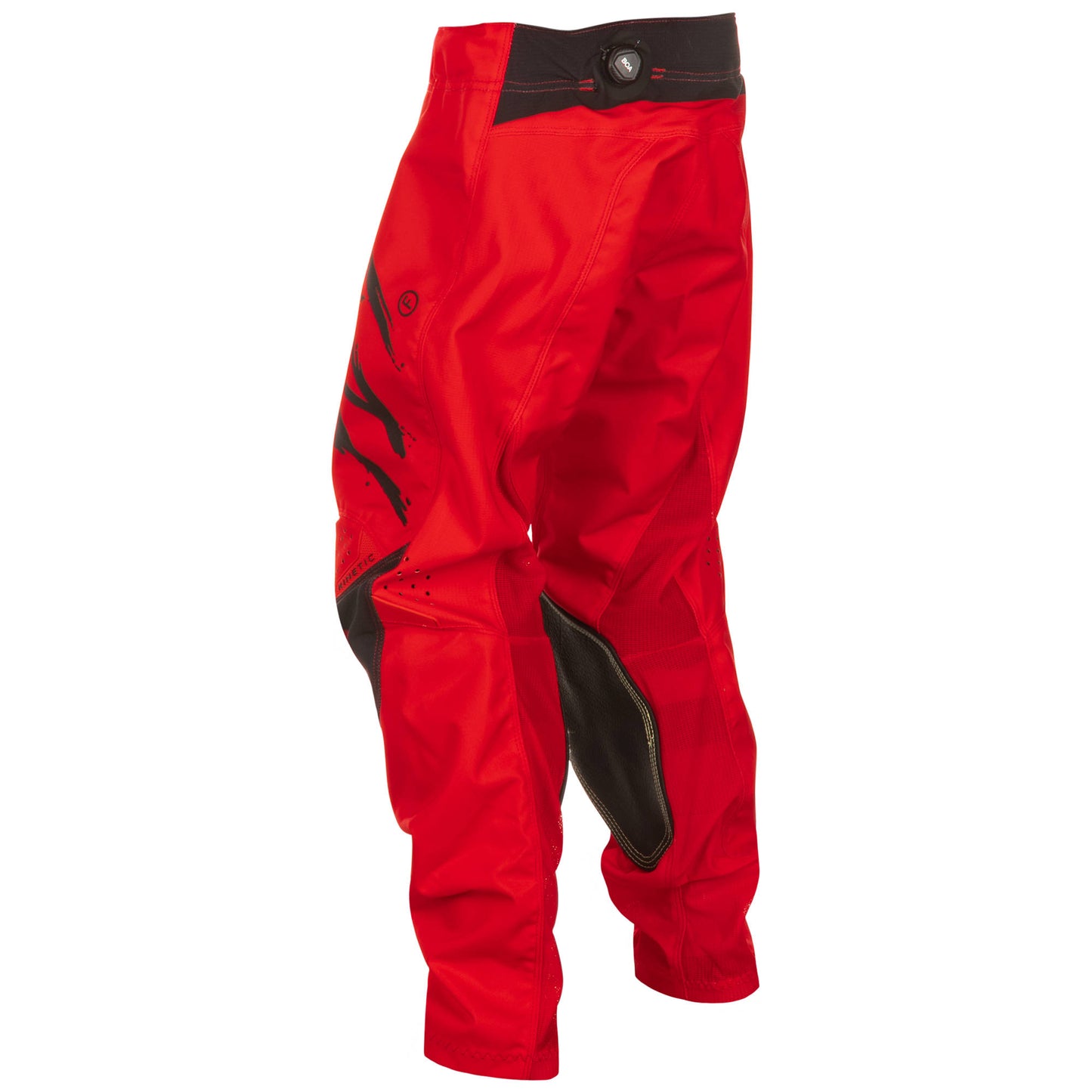 Fly Kinetic 2025 Stoke Youth Pants - Red / Black
