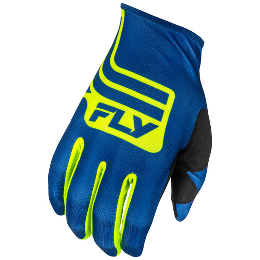 Fly Lite 2025 Gloves - Lancer Le Navy / Hi-Viz