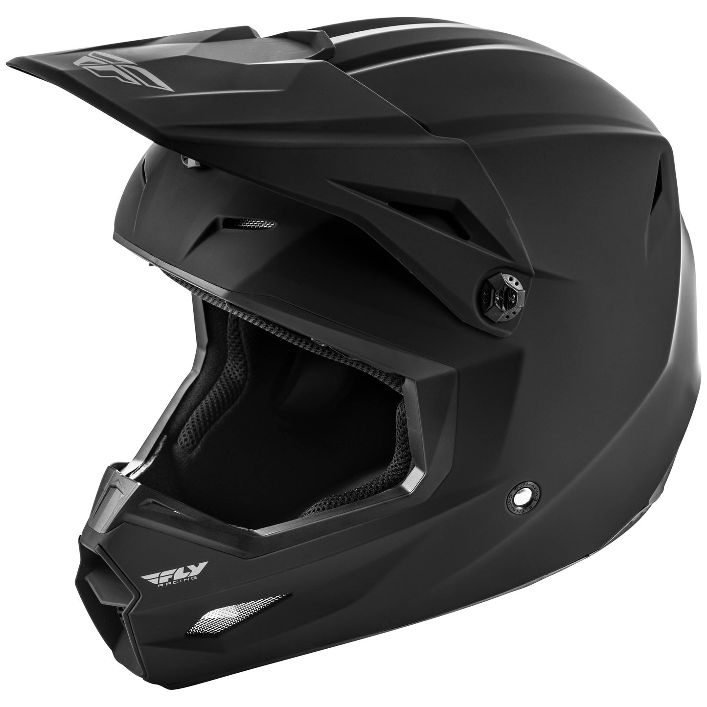 Fly Kinetic 2022 Solid Helmet - Matte Black