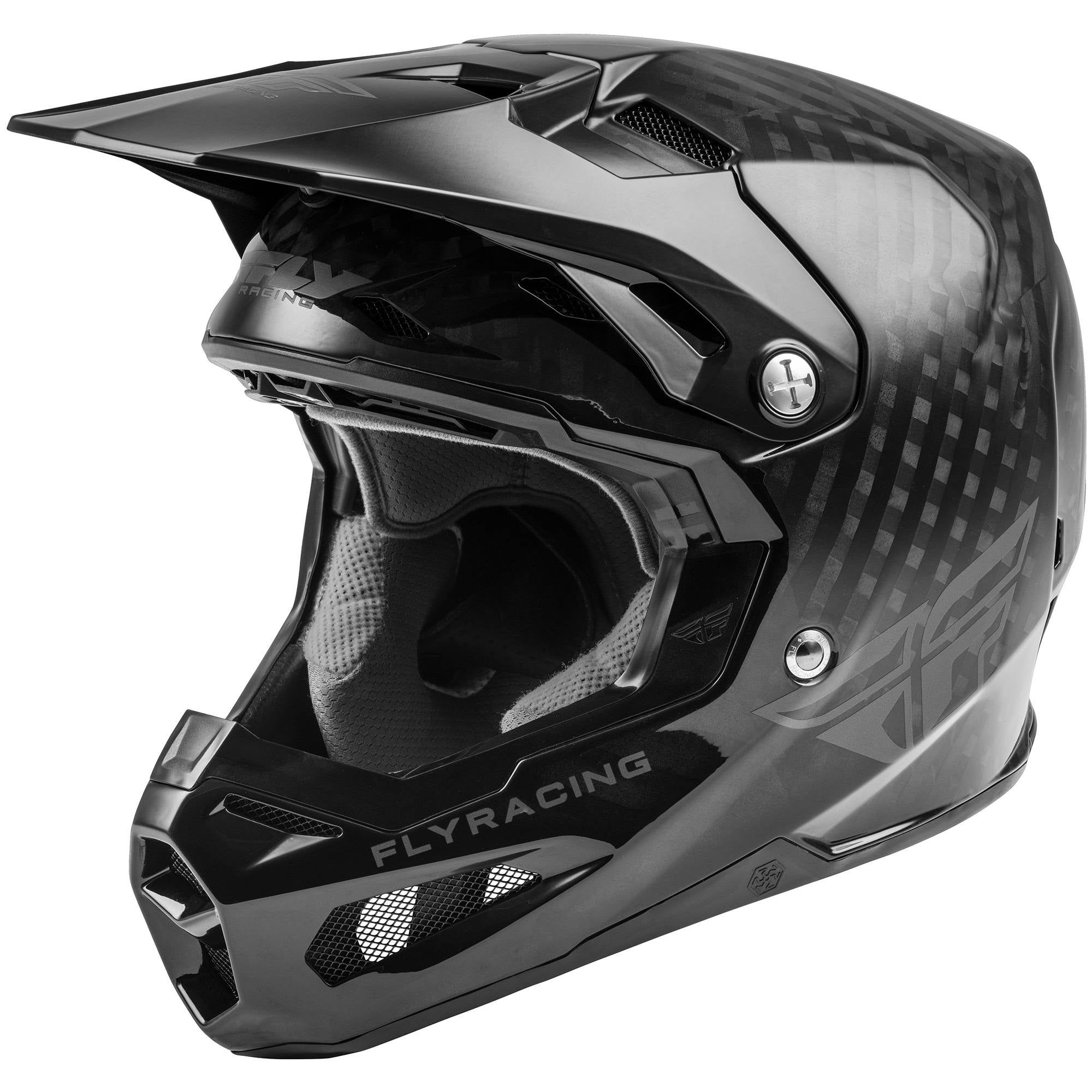 Fly Formula Solid Carbon Helmet - Black Carbon