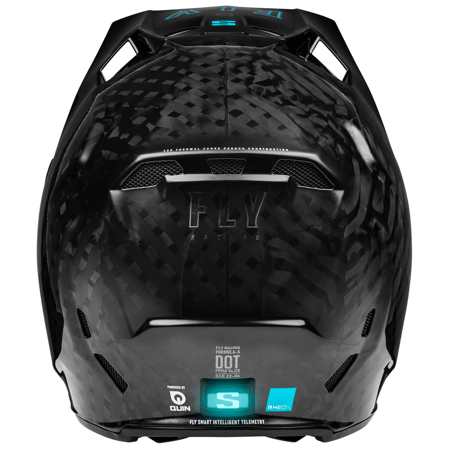Fly Formula S Solid Youth Carbon Helmet - Black