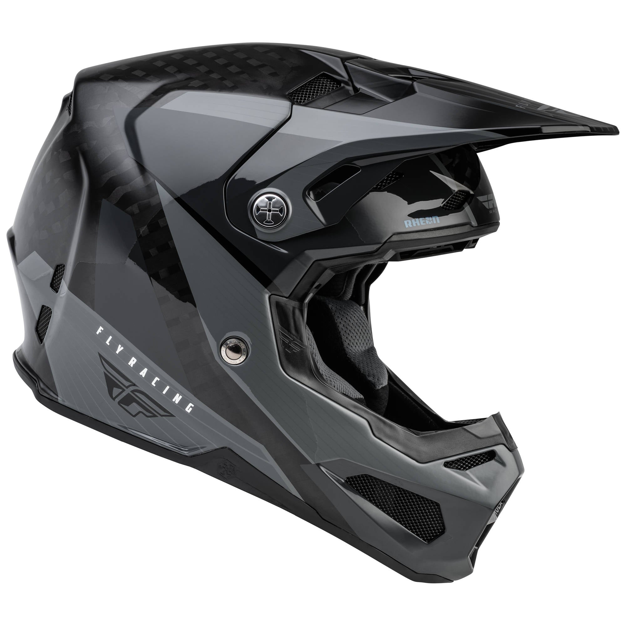 Fly Formula Prime Carbon Helmet - Grey / Carbon