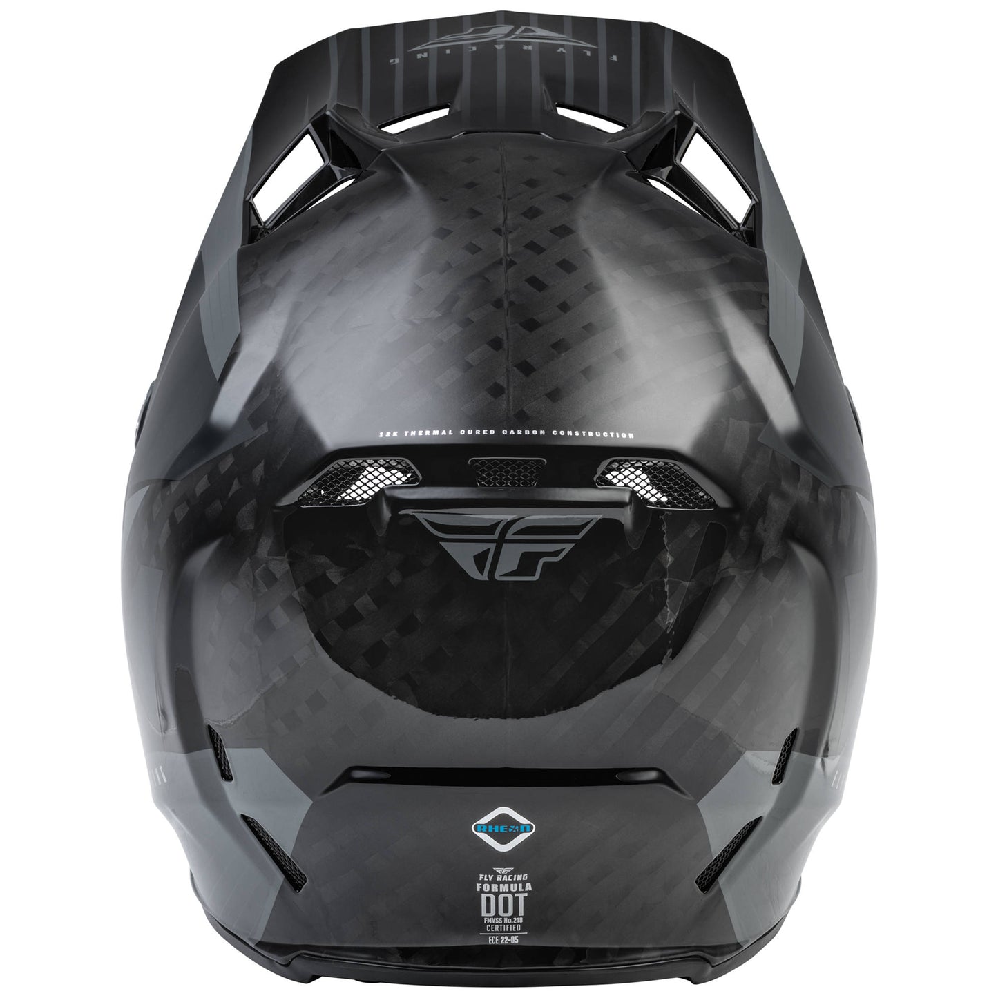 Fly Formula Prime Carbon Helmet - Grey / Carbon