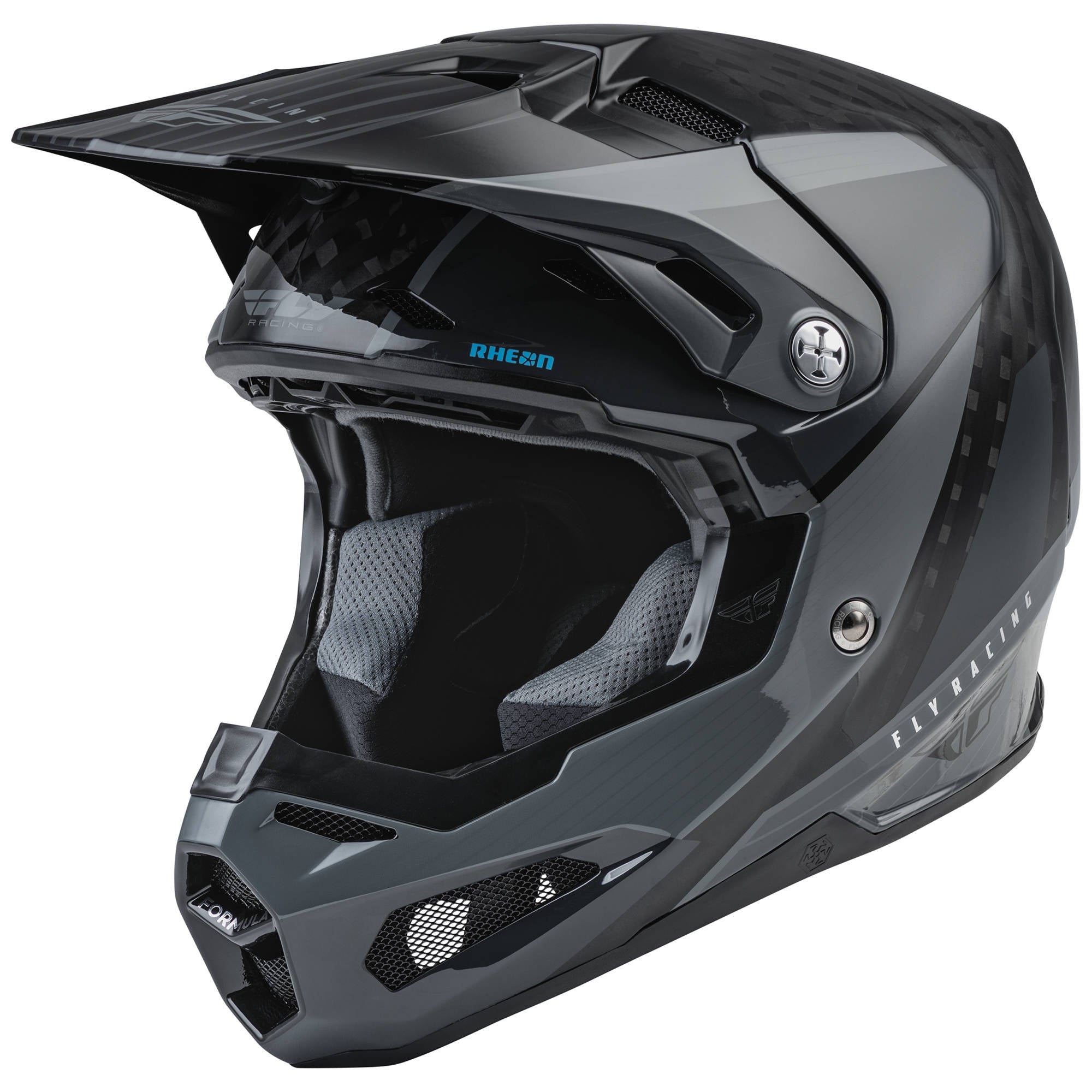 Fly Formula Prime Carbon Helmet - Grey / Carbon