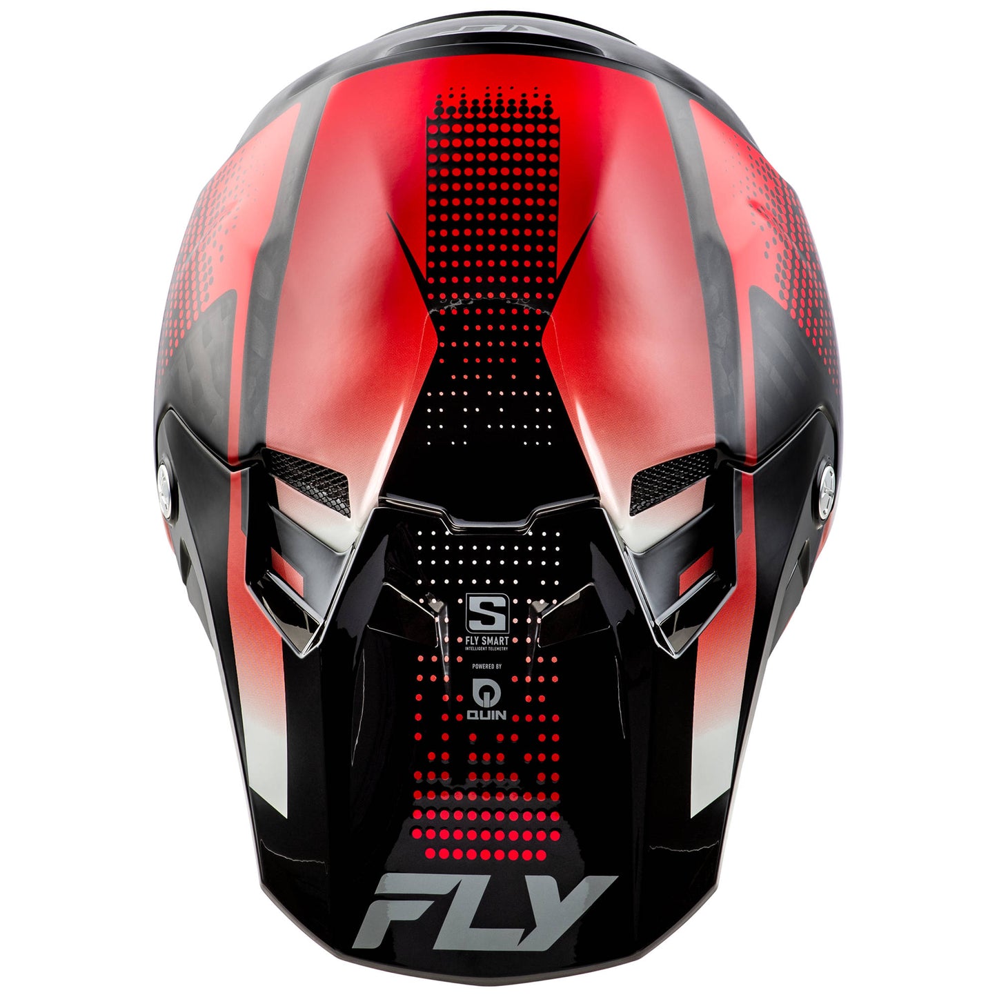 Fly Formula S Protocol Carbon Helmet - Black Carbon / Red