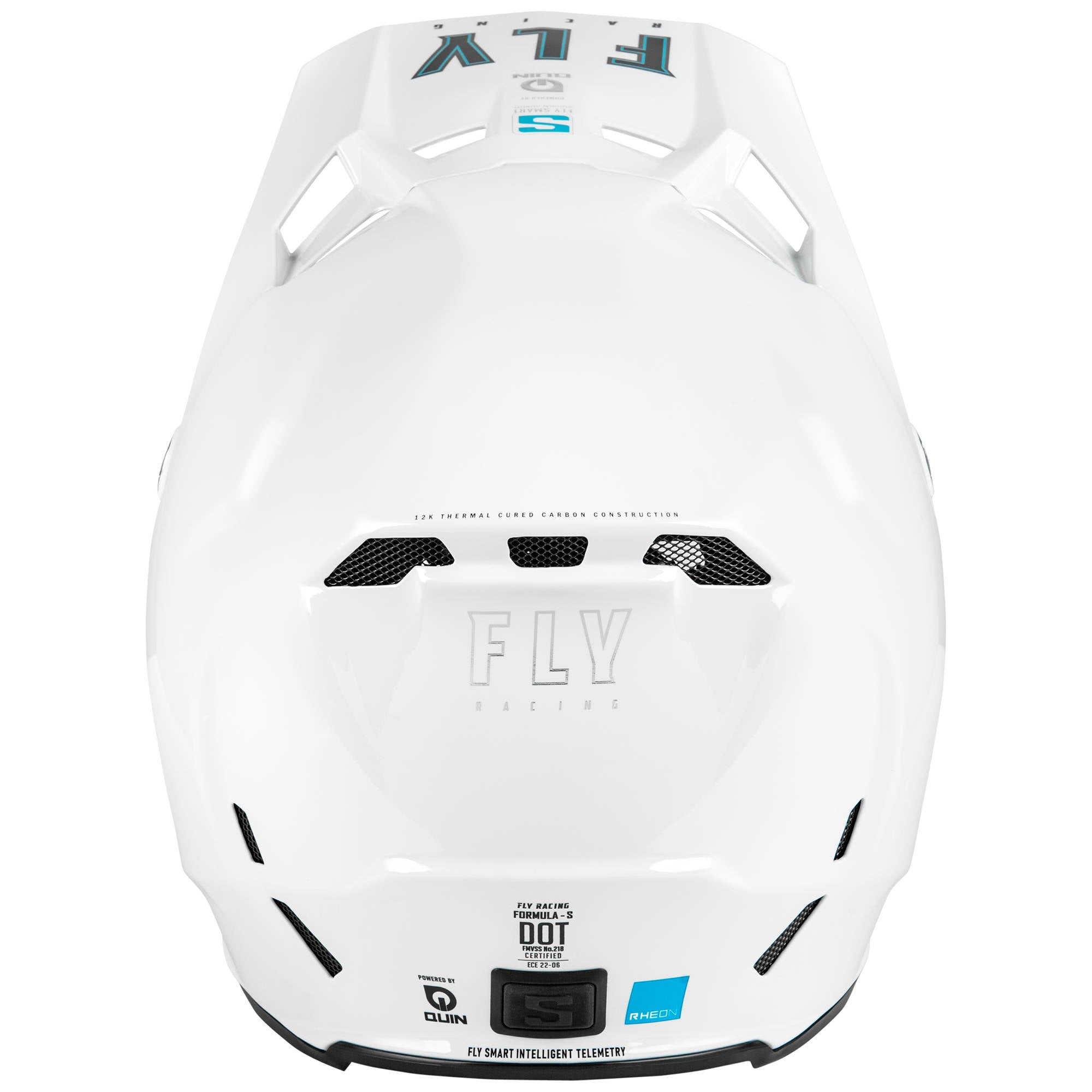 Fly Formula S Solid Carbon Helmet - White