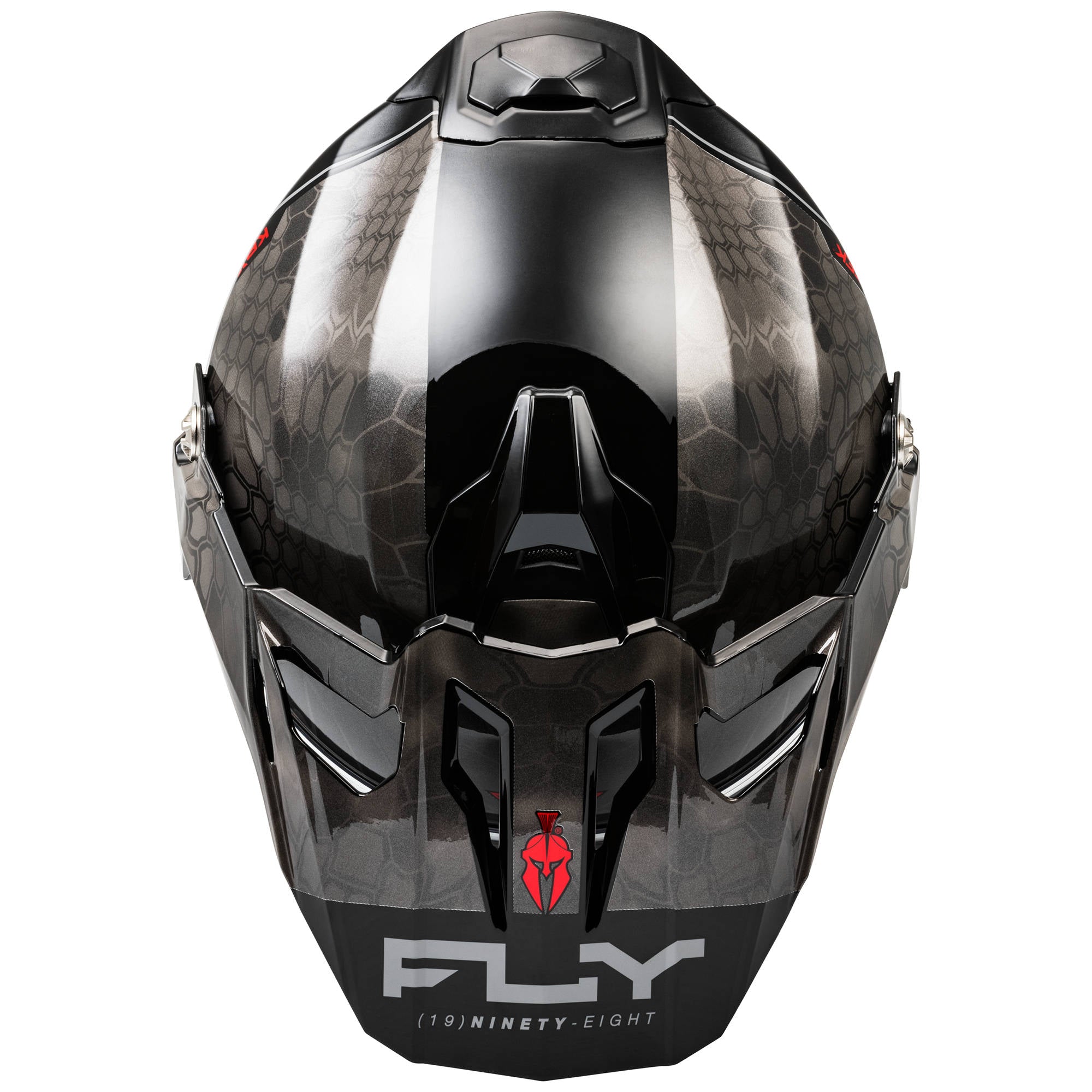 Fly Trekker Kryptek Conceal Helmet - Black / Grey / White
