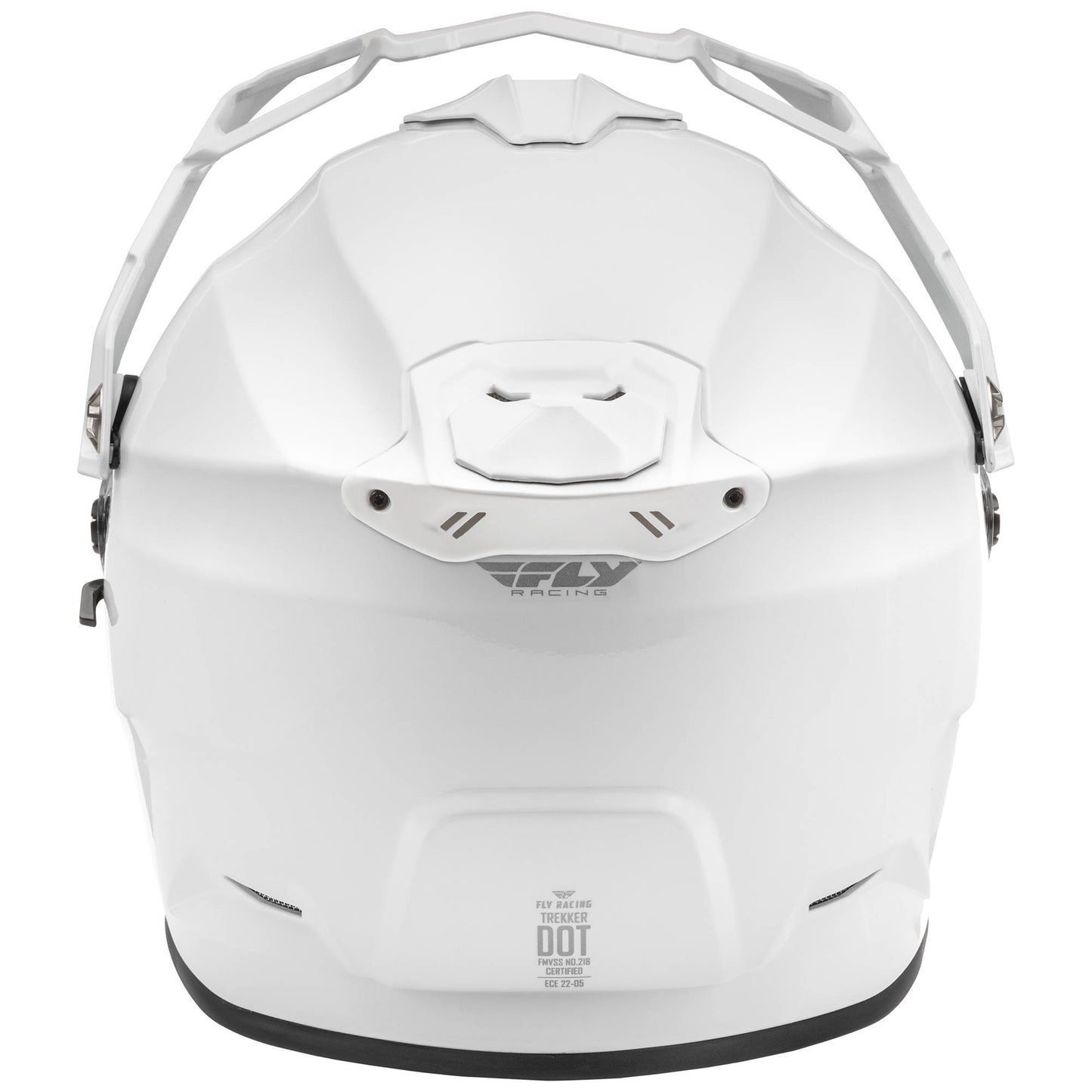 Fly Trekker Solid Helmet - White