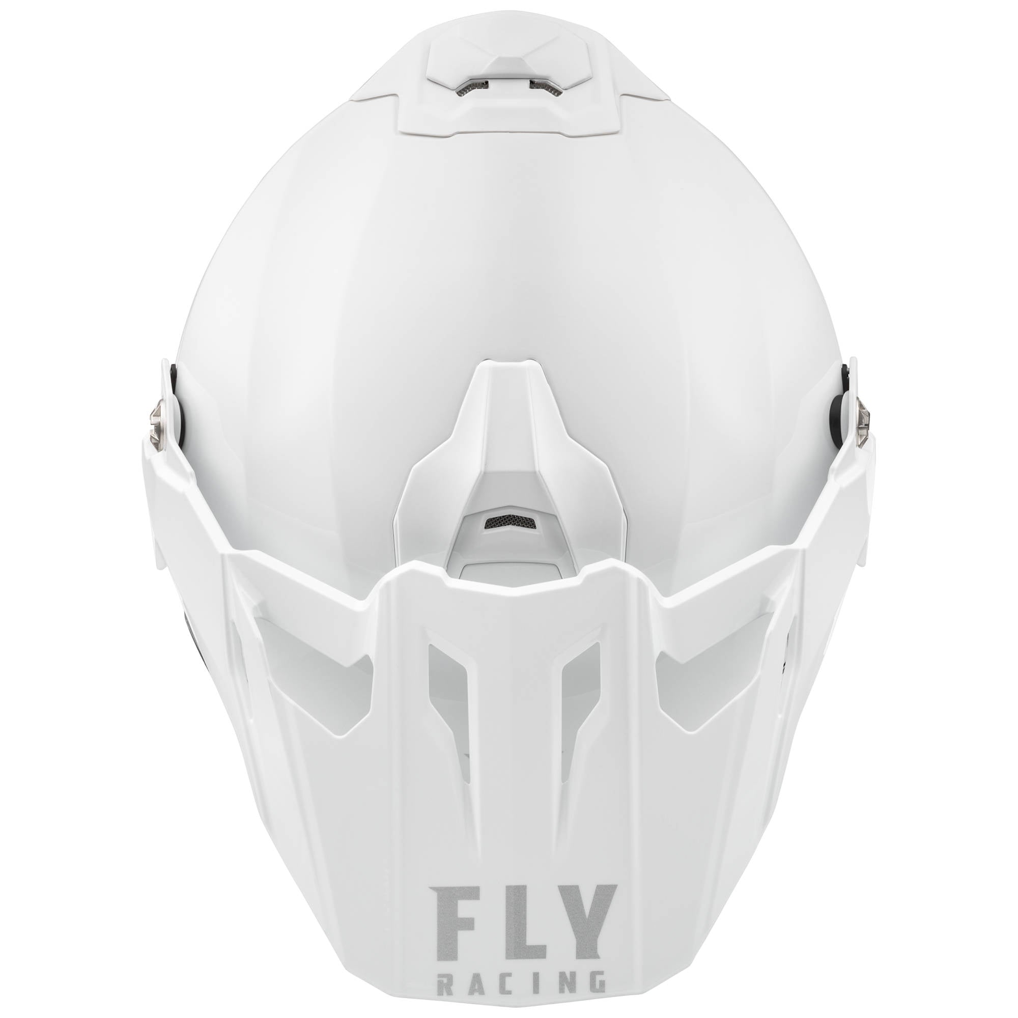 Fly Trekker Solid Helmet - White