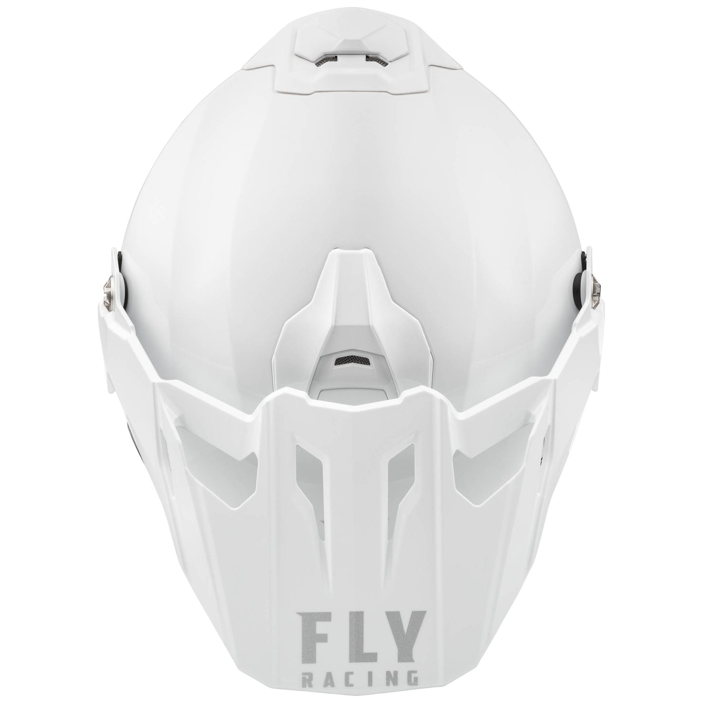 Fly Trekker Solid Helmet - White