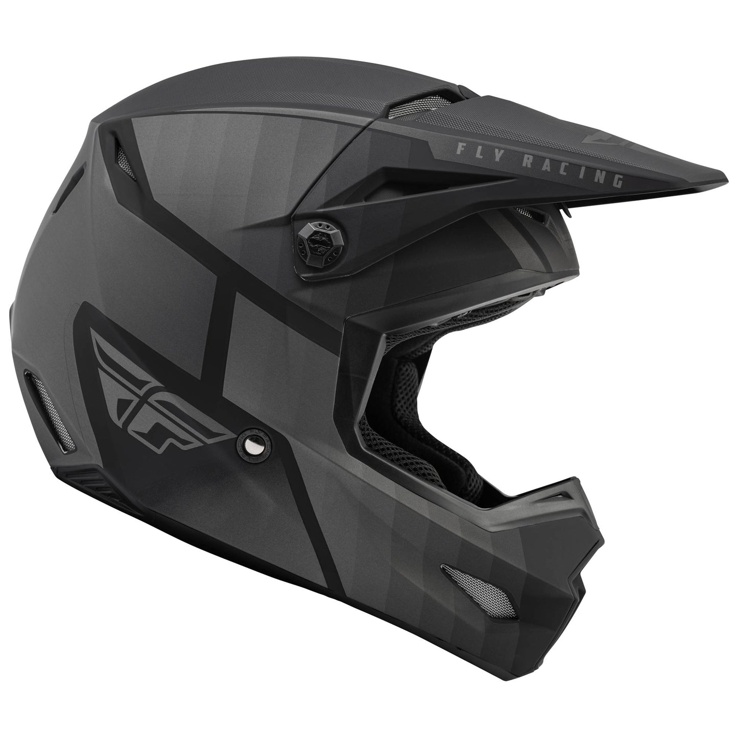 Fly Kinetic Drift Helmet - Black / Charcoal