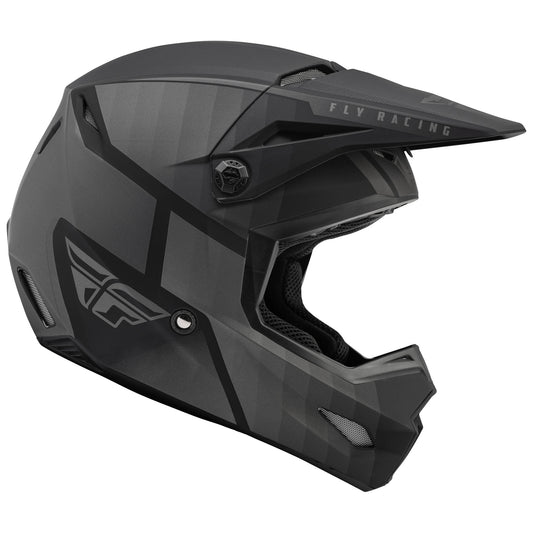 Fly Kinetic Drift Helmet - Black / Charcoal