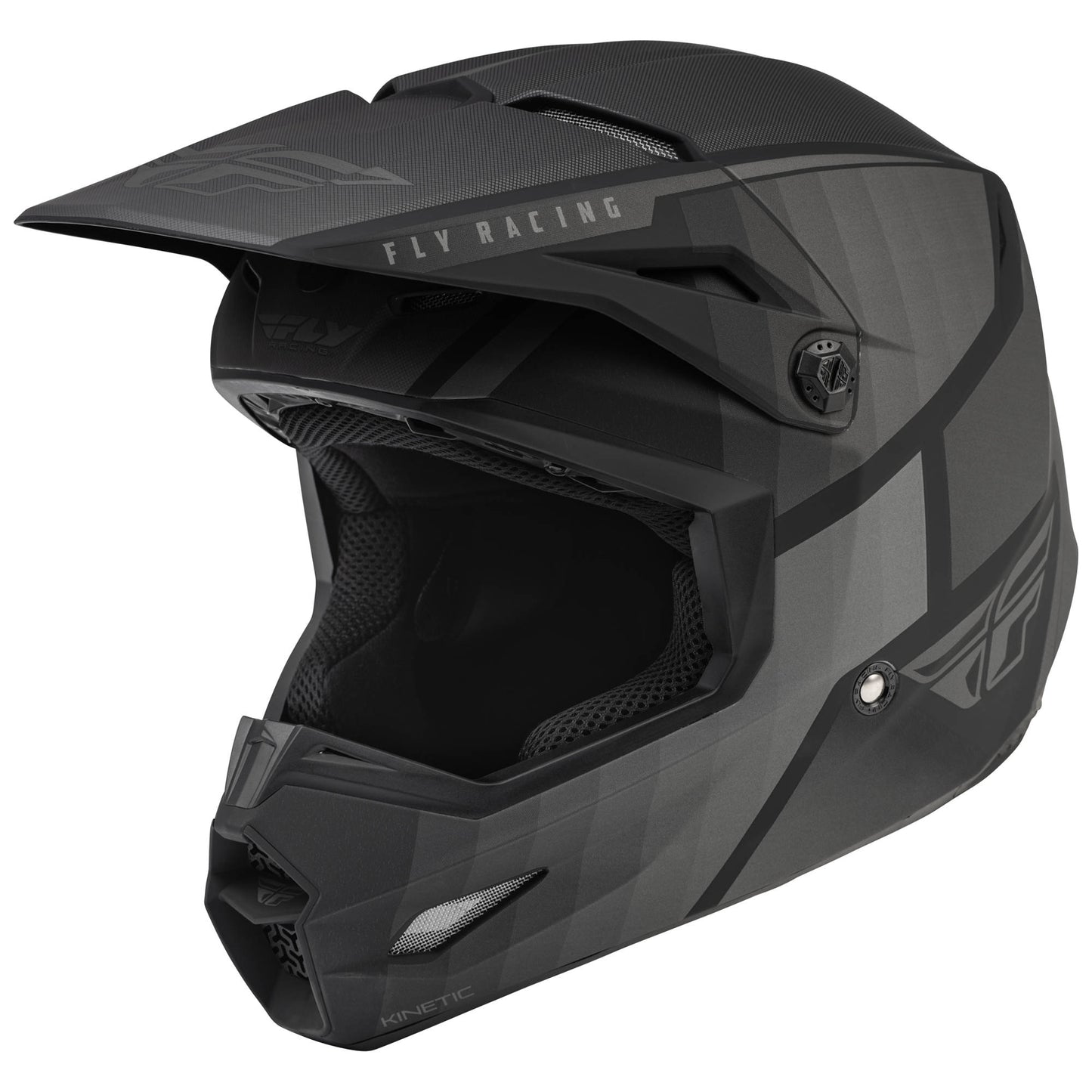 Fly Kinetic Drift Helmet - Black / Charcoal