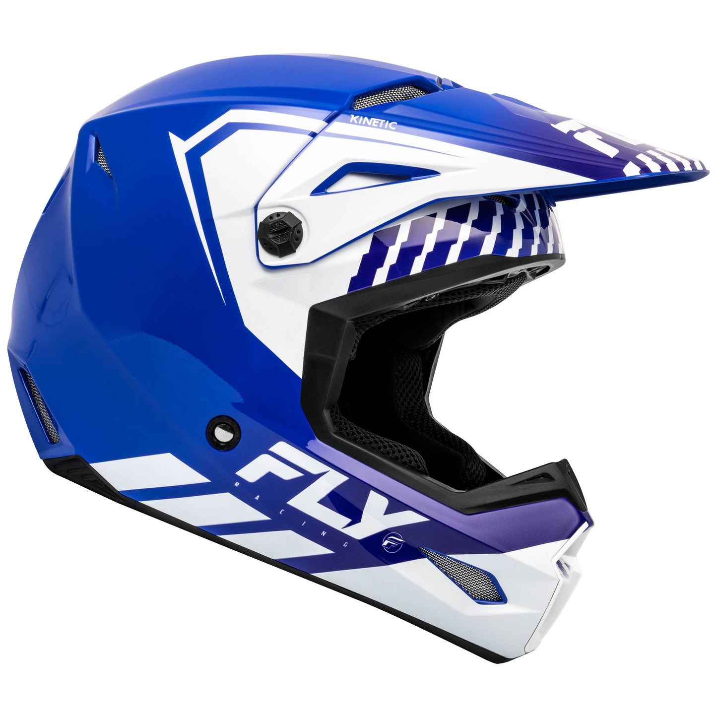 Fly Kinetic Menace Helmet - Blue / White