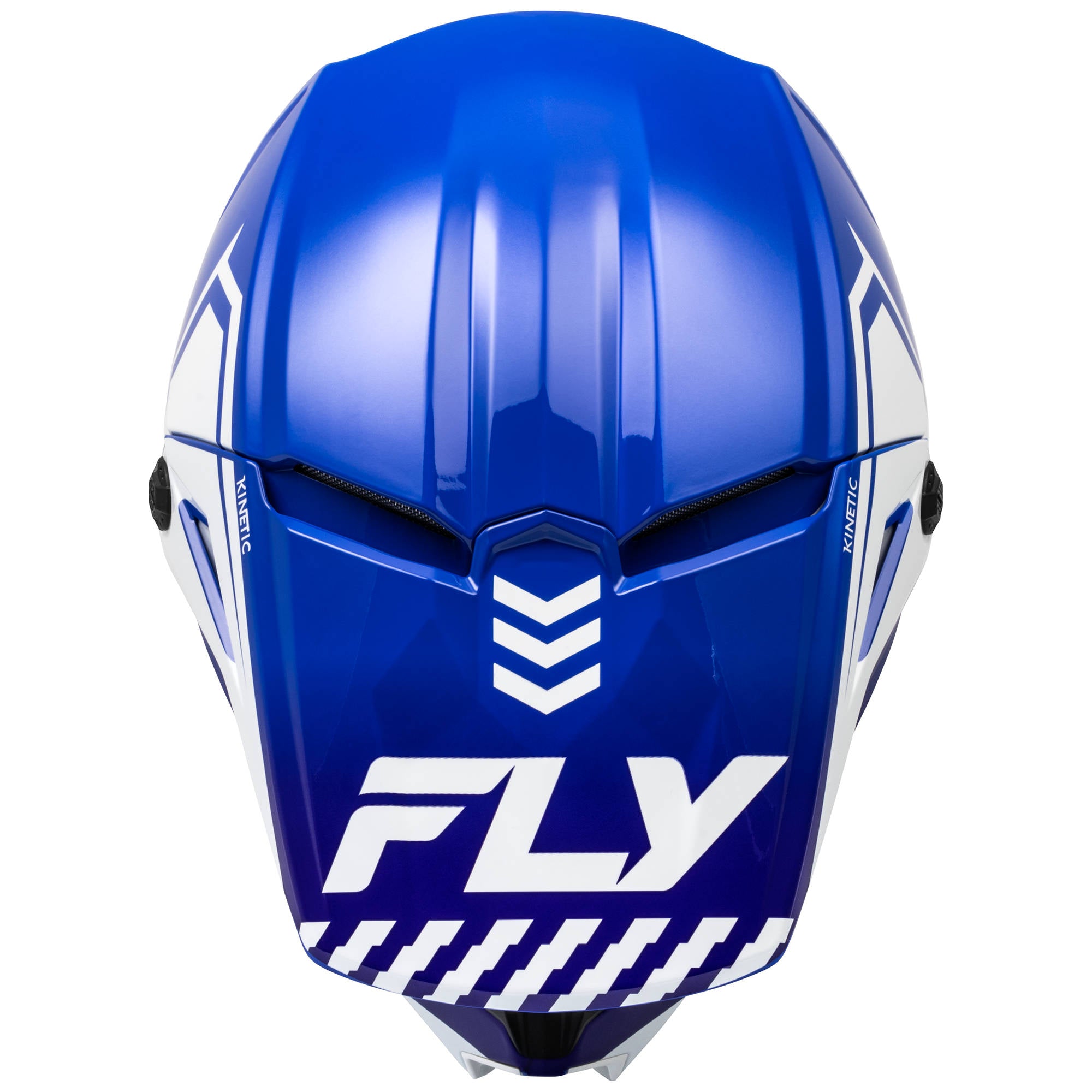 Fly Kinetic Menace Helmet - Blue / White