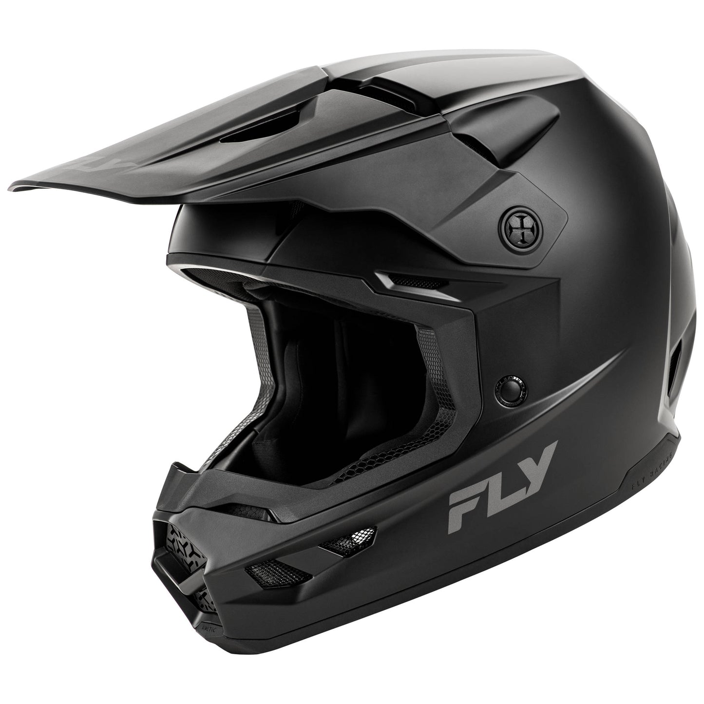 Fly Kinetic 2025 Solid Helmet - Matte Black