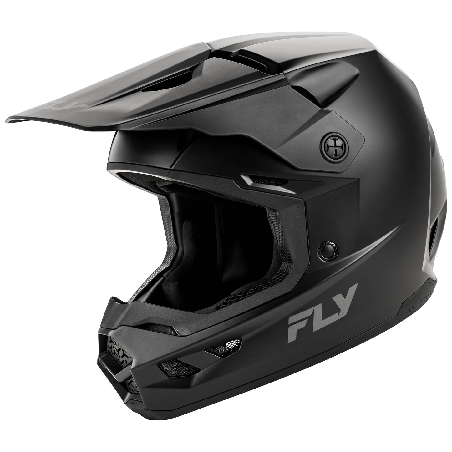 Fly Kinetic 2025 Solid Helmet - Matte Black