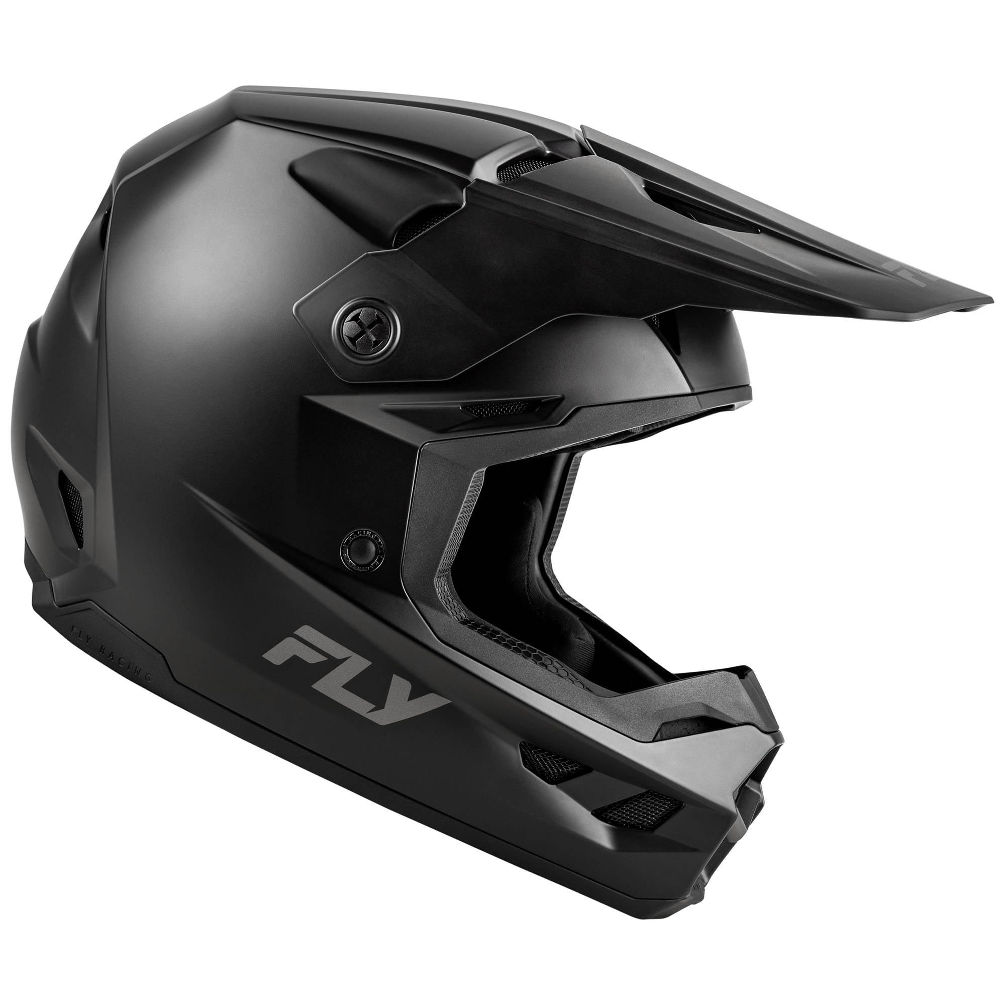 Fly Kinetic 2025 Solid Helmet - Matte Black