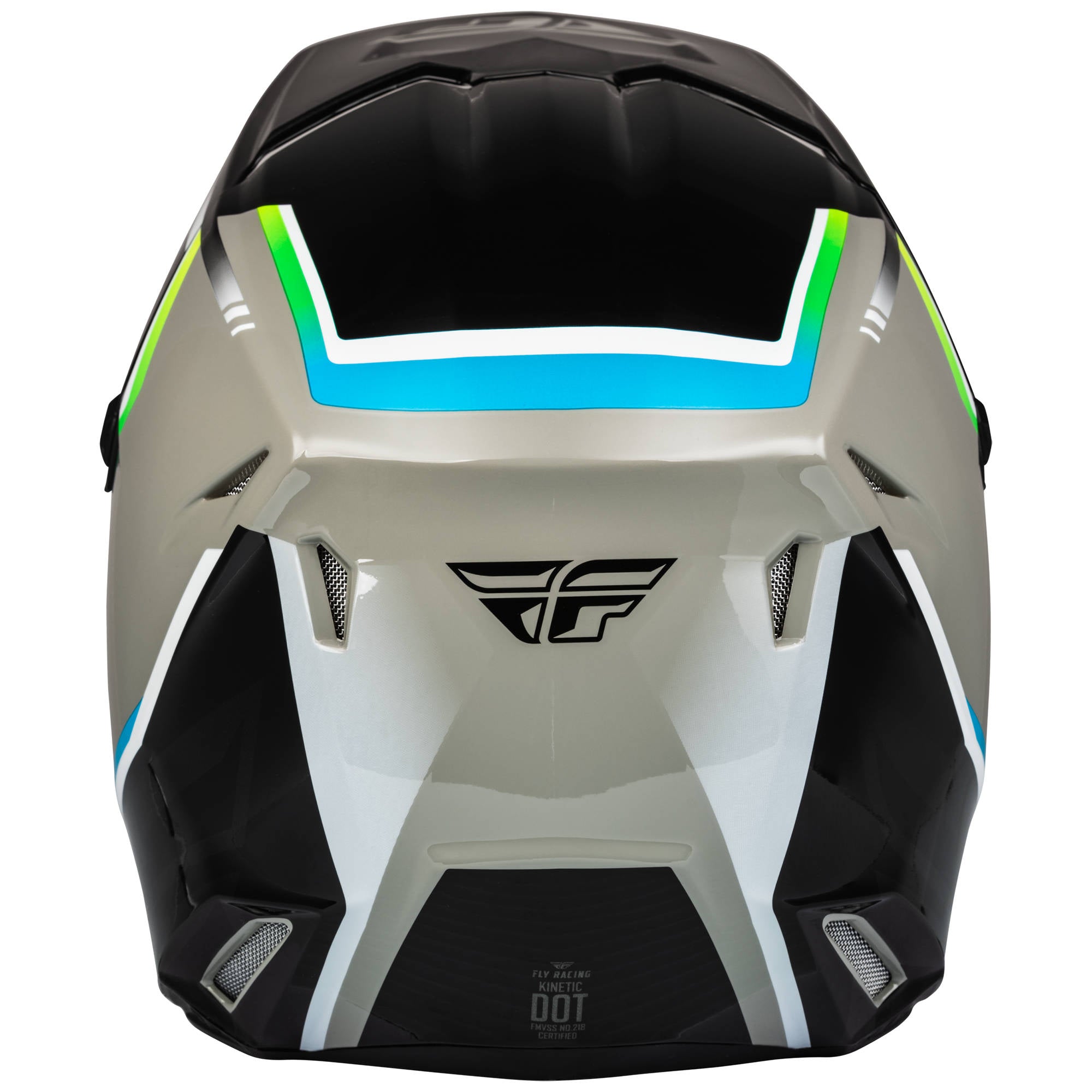 Fly Kinetic Vision Helmet - Grey / Black